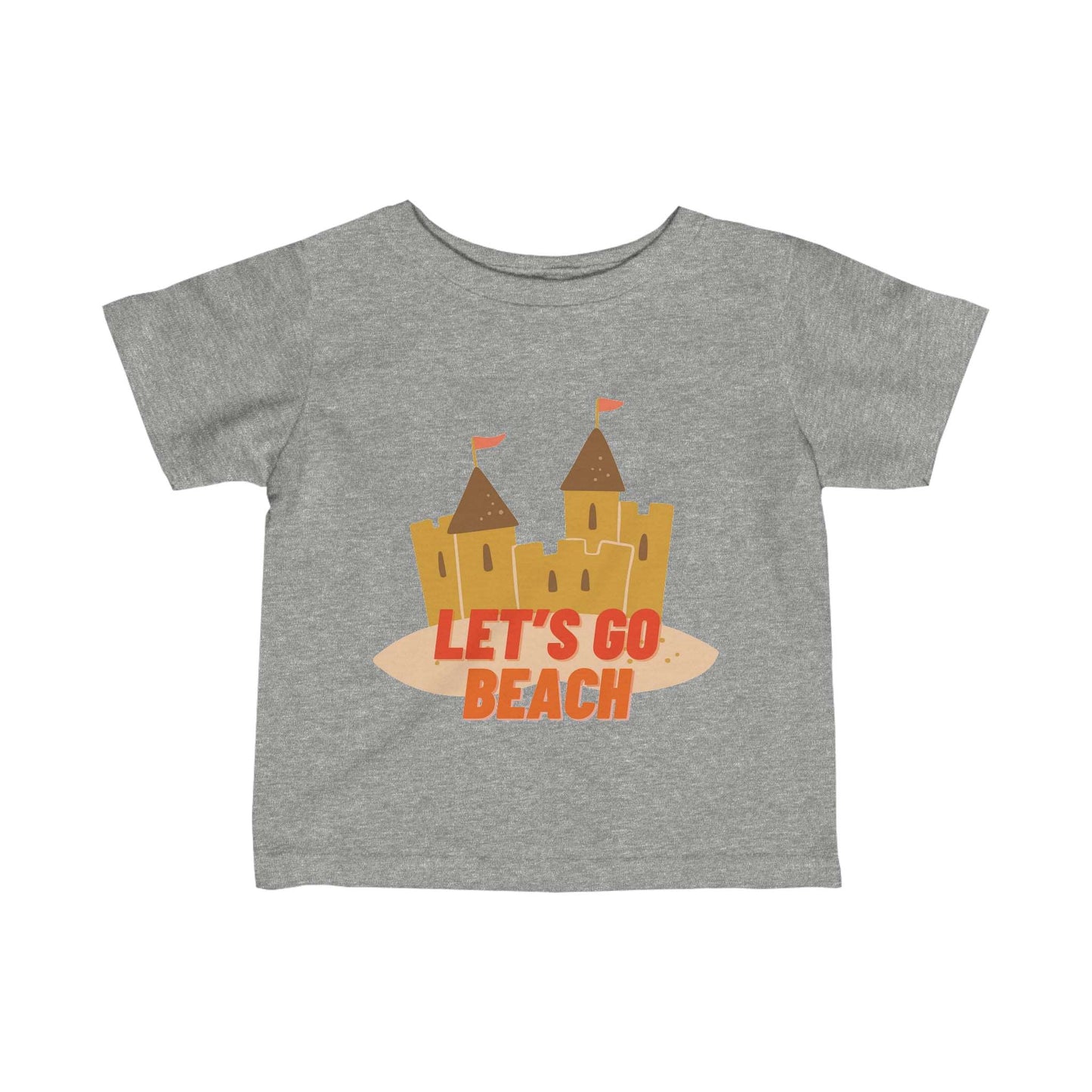 Let's Go Beach - Infant Tee