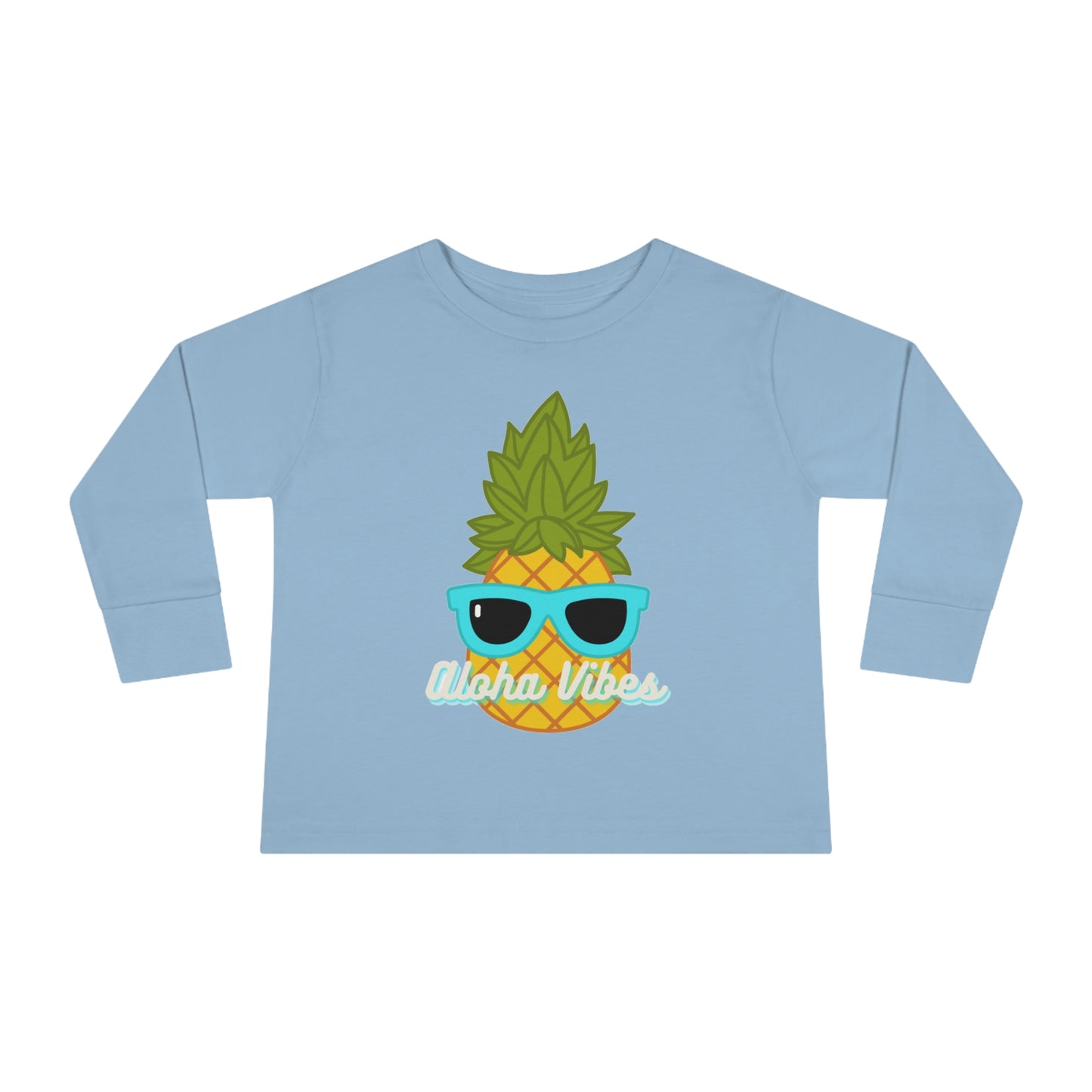 Aloha Vibes - Toddler Long Sleeve Tee