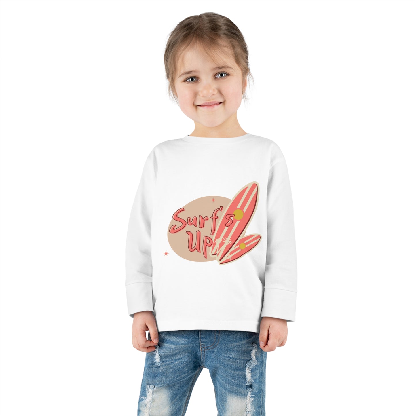 Surf's Up - Toddler Long Sleeve Tee