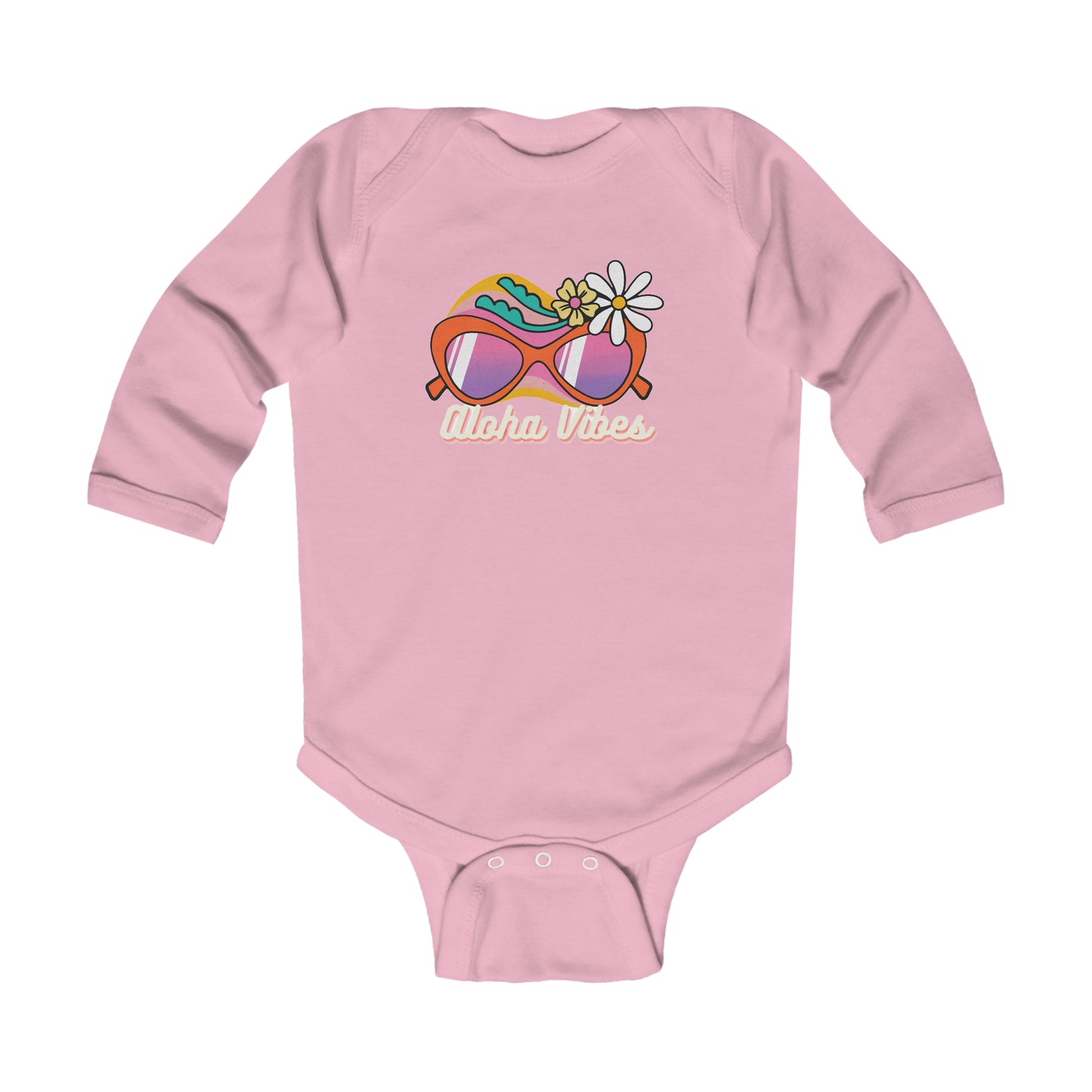 Aloha Vibes - Long Sleeve Bodysuit