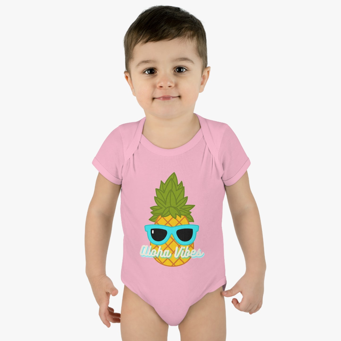 Aloha Vibes - Short Sleeve Bodysuit