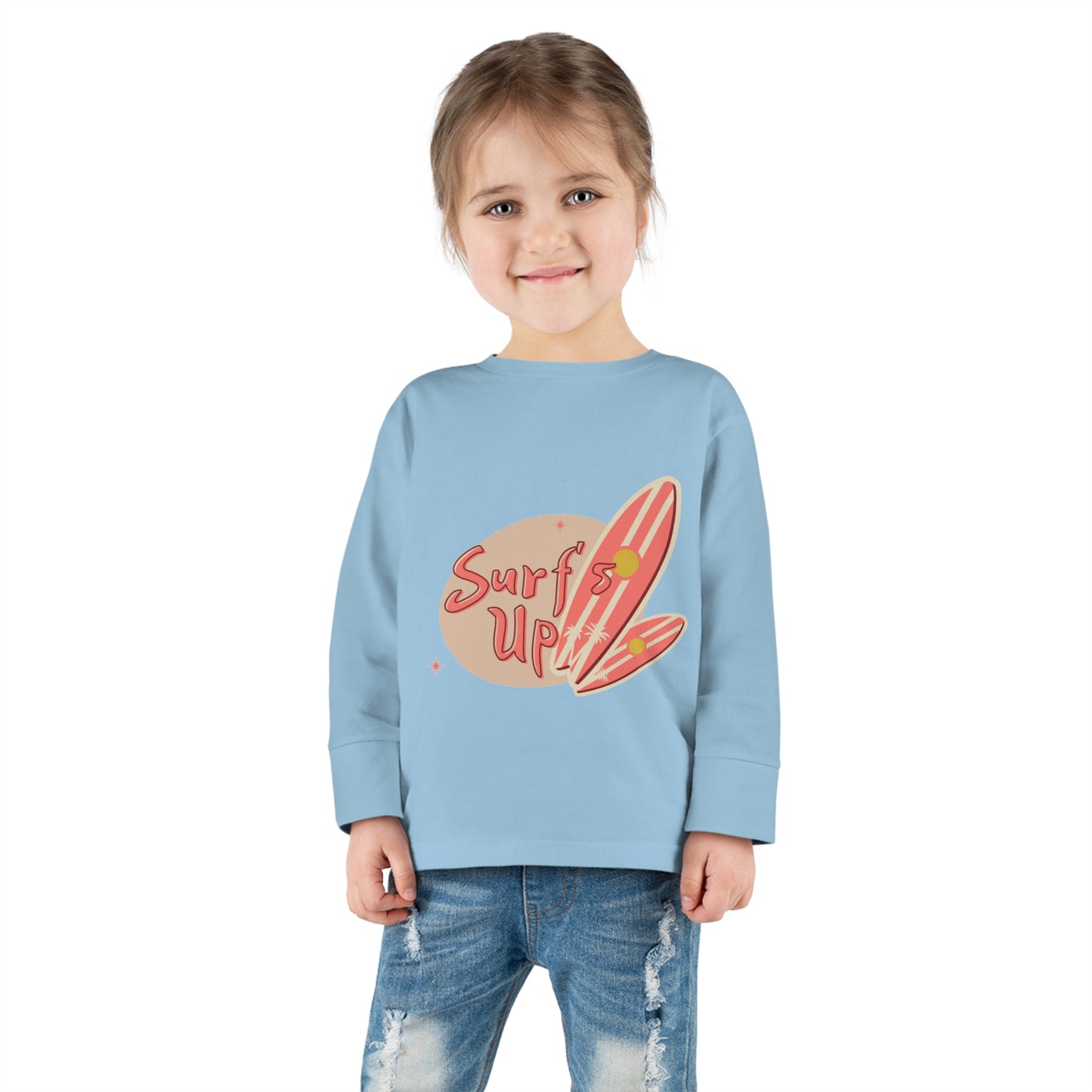 Surf's Up - Toddler Long Sleeve Tee