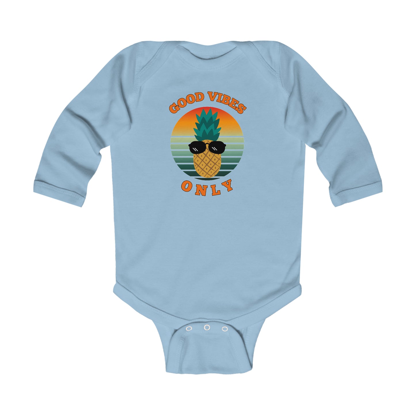 Good Vibes Only - Long Sleeve Bodysuit