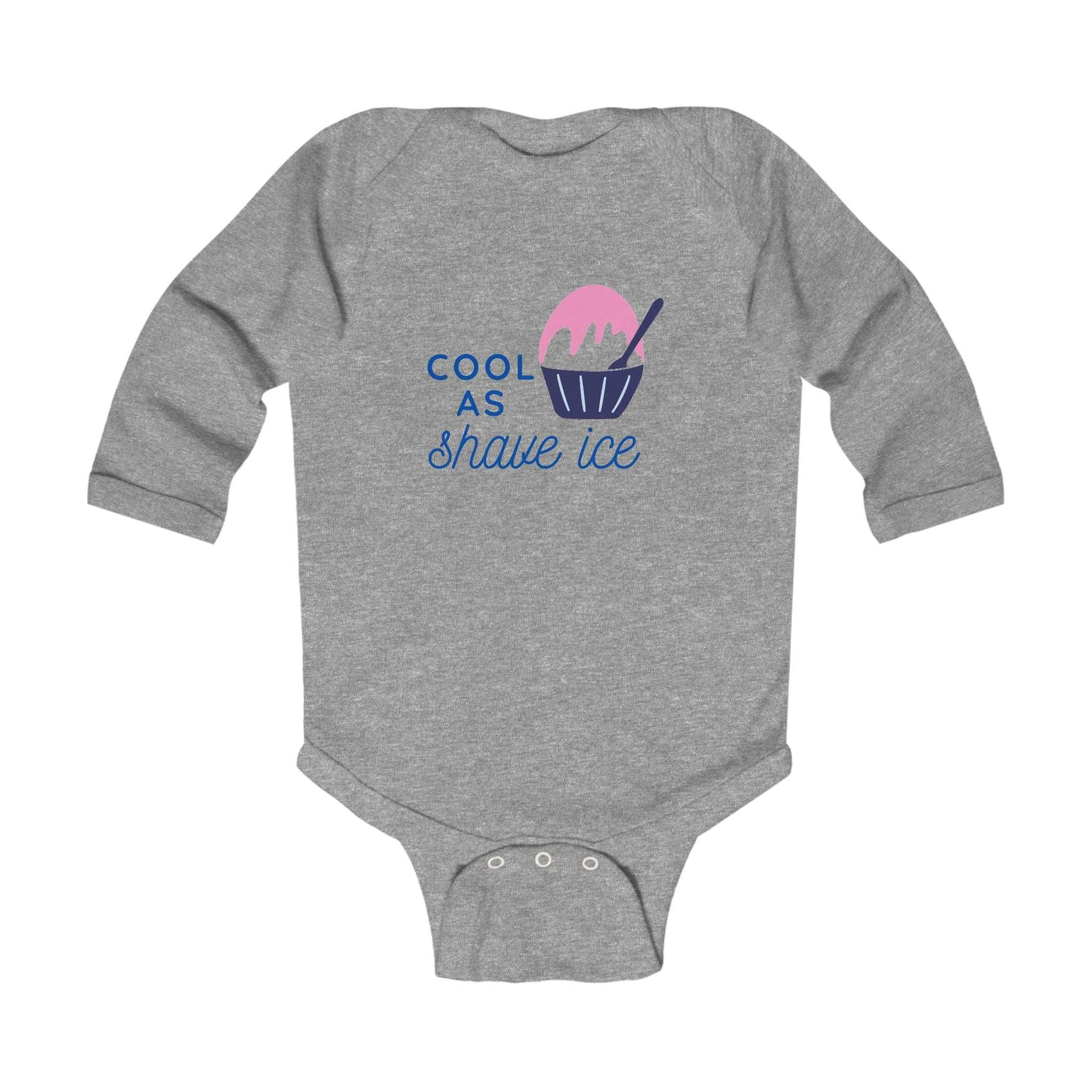 Cool As Shave Ice - Long Sleeve Bodysuit