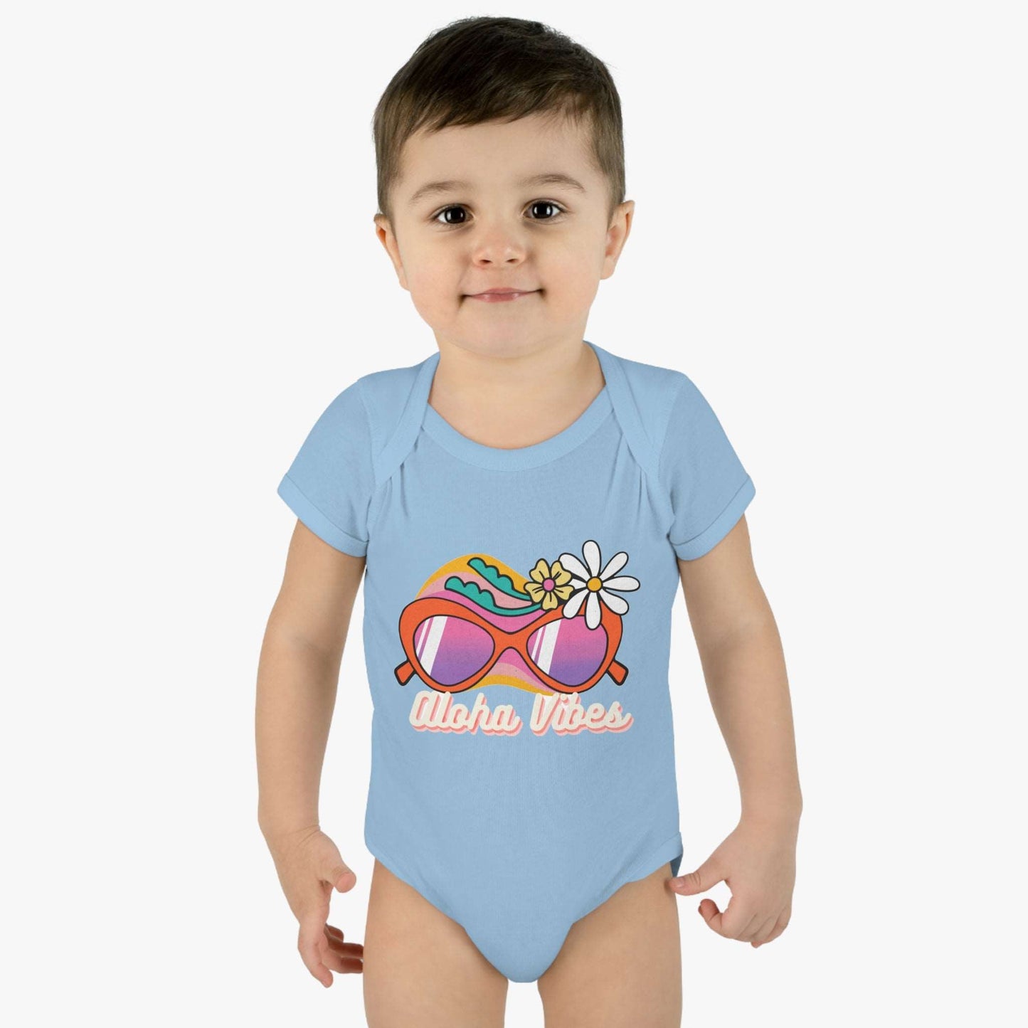 Aloha Vibes - Short Sleeve Bodysuit