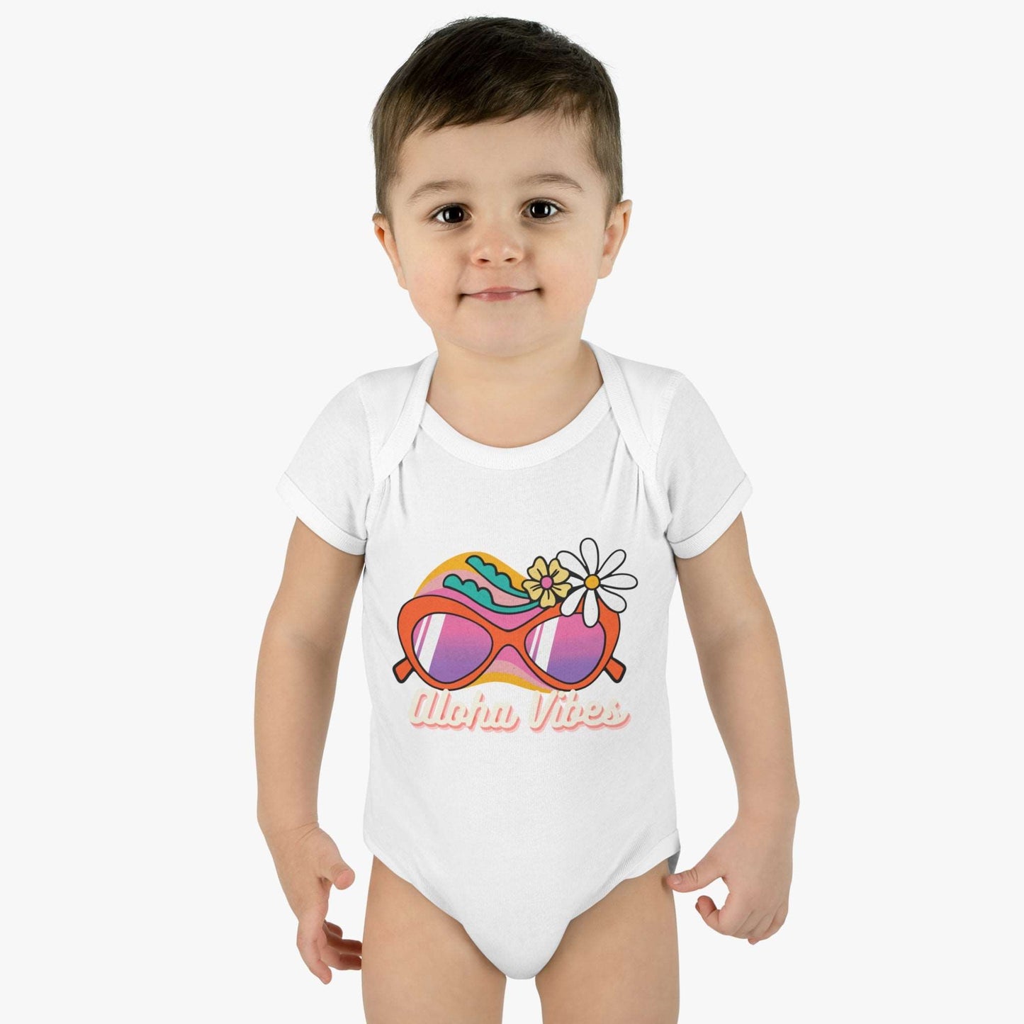 Aloha Vibes - Short Sleeve Bodysuit