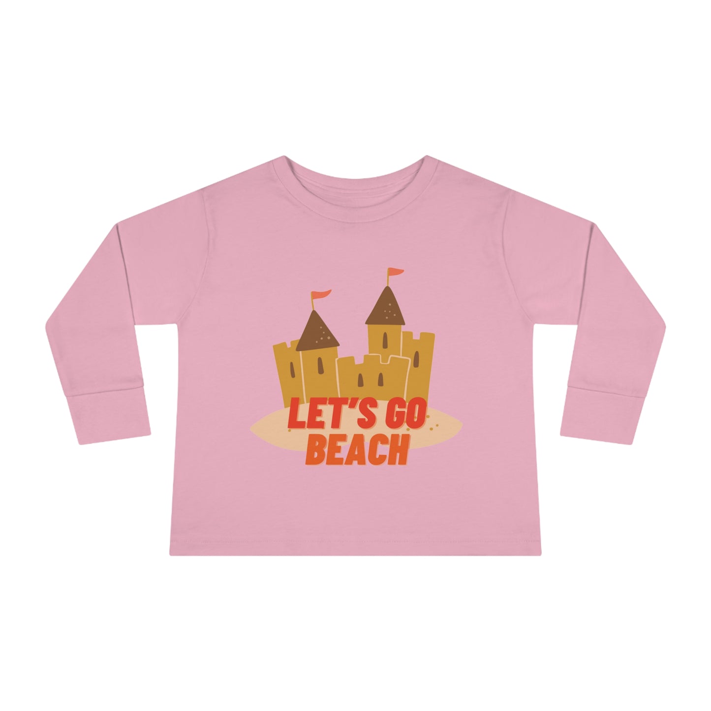 Lt's Go Beach - Toddler Long Sleeve Tee