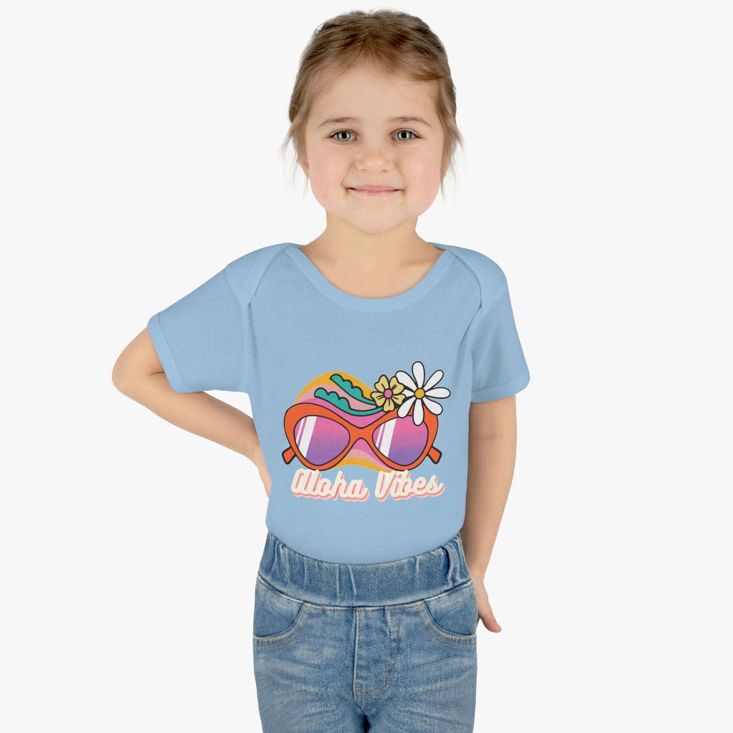 Aloha Vibes - Short Sleeve Bodysuit