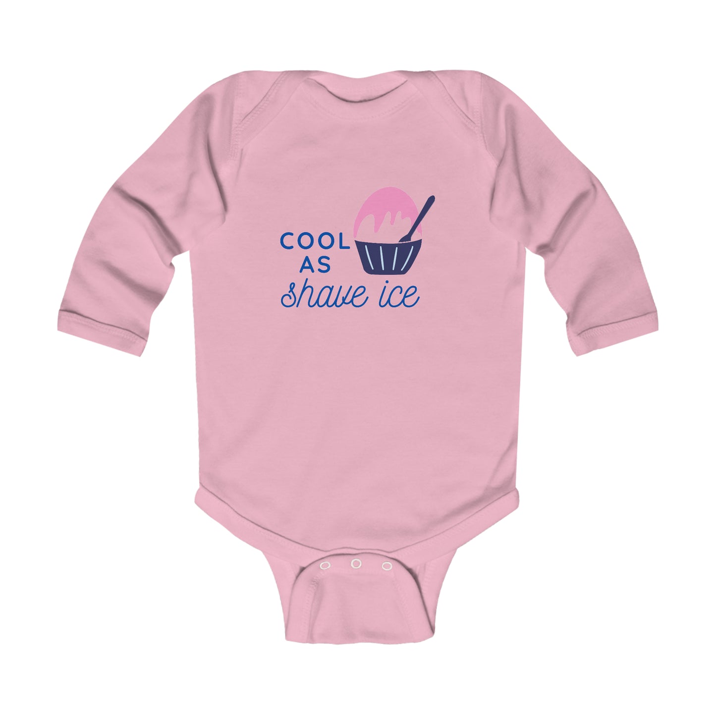 Cool As Shave Ice - Long Sleeve Bodysuit
