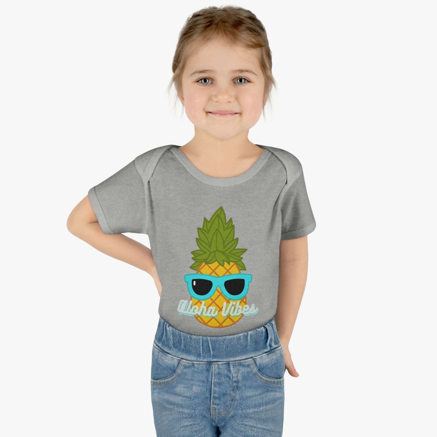 Aloha Vibes - Short Sleeve Bodysuit