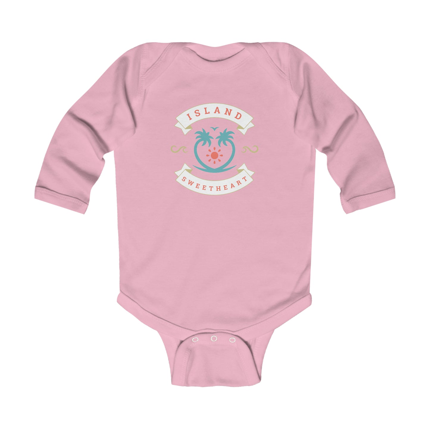 Island Sweetheart - Long Sleeve Bodysuit