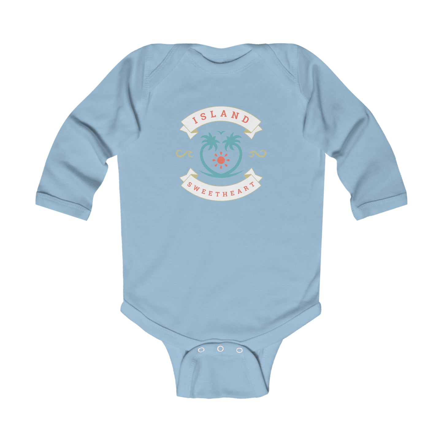 Island Sweetheart - Long Sleeve Bodysuit