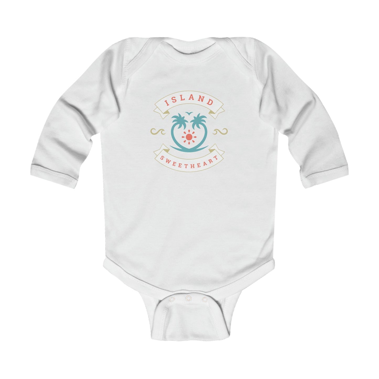 Island Sweetheart - Long Sleeve Bodysuit