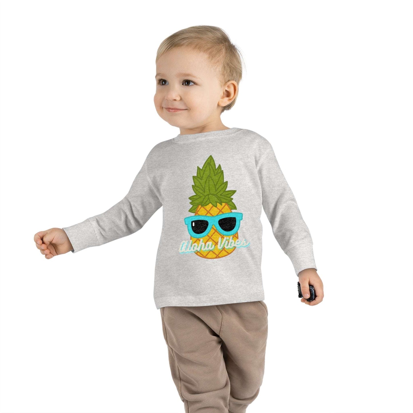 Aloha Vibes - Toddler Long Sleeve Tee