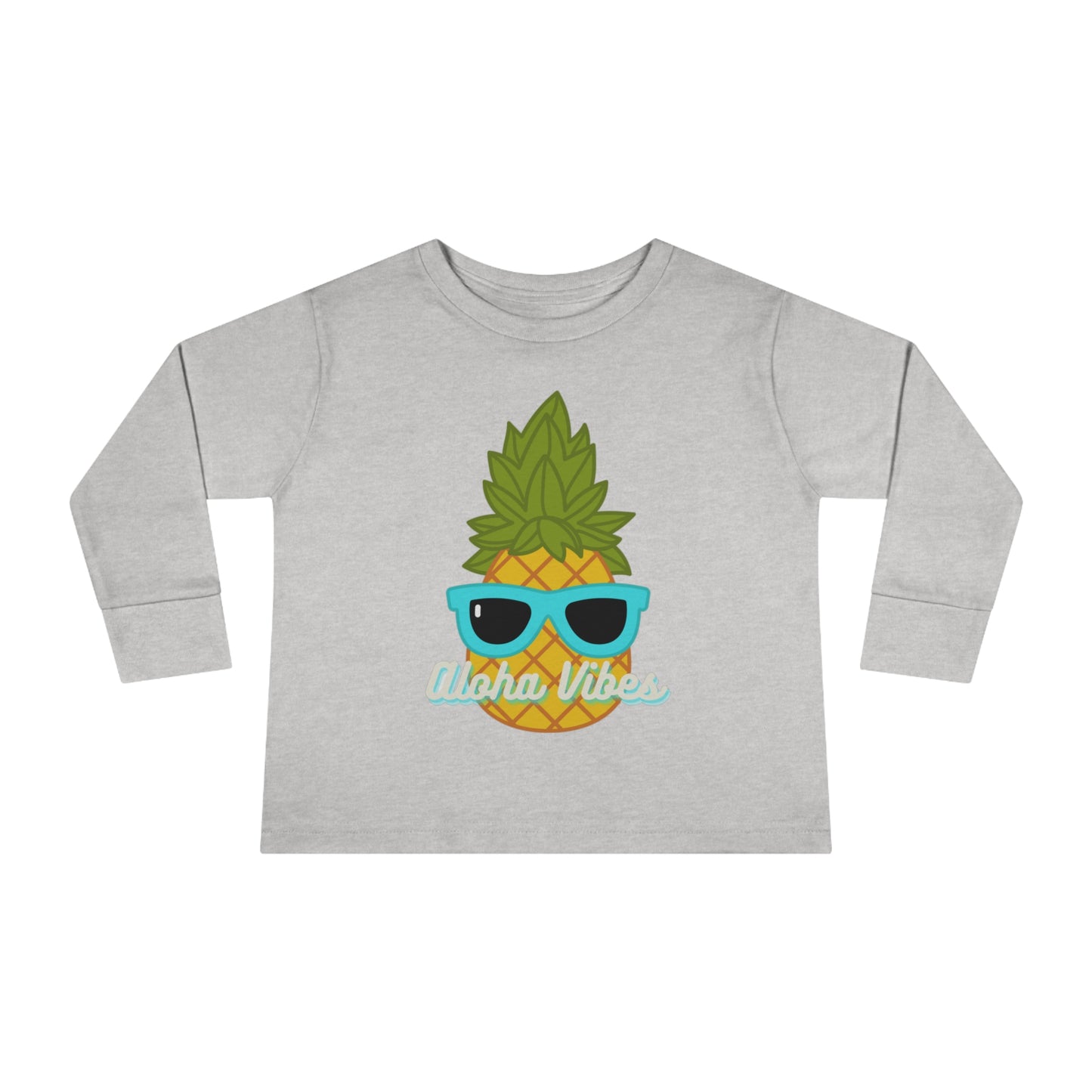 Aloha Vibes - Toddler Long Sleeve Tee