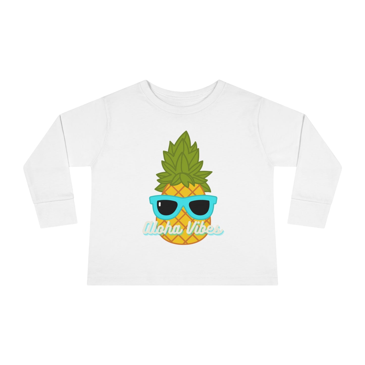 Aloha Vibes - Toddler Long Sleeve Tee