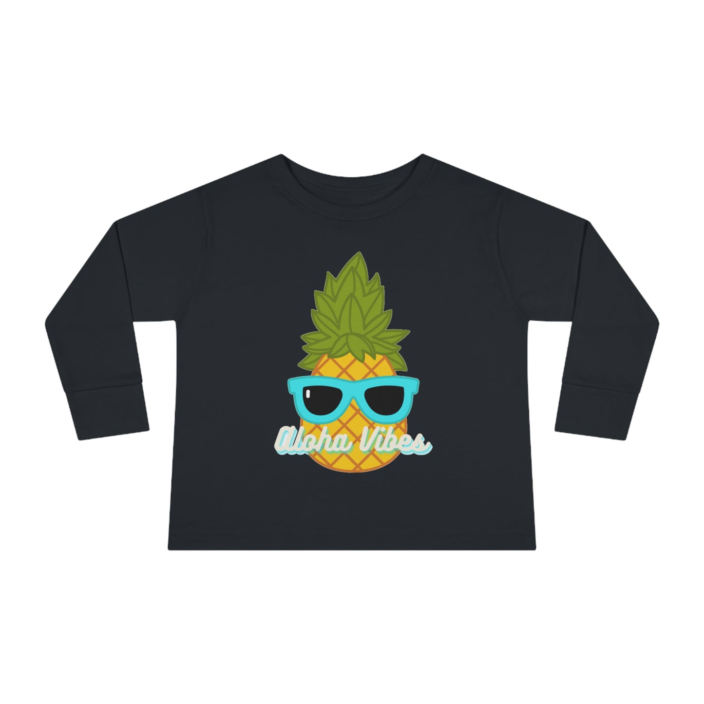 Aloha Vibes - Toddler Long Sleeve Tee