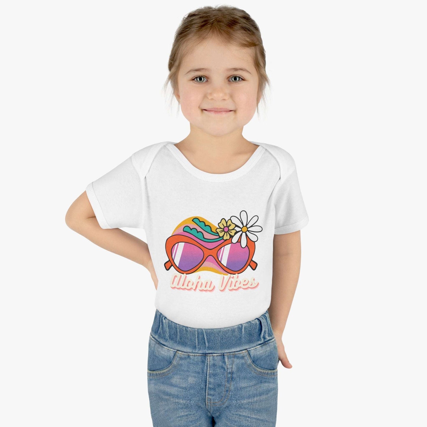 Aloha Vibes - Short Sleeve Bodysuit