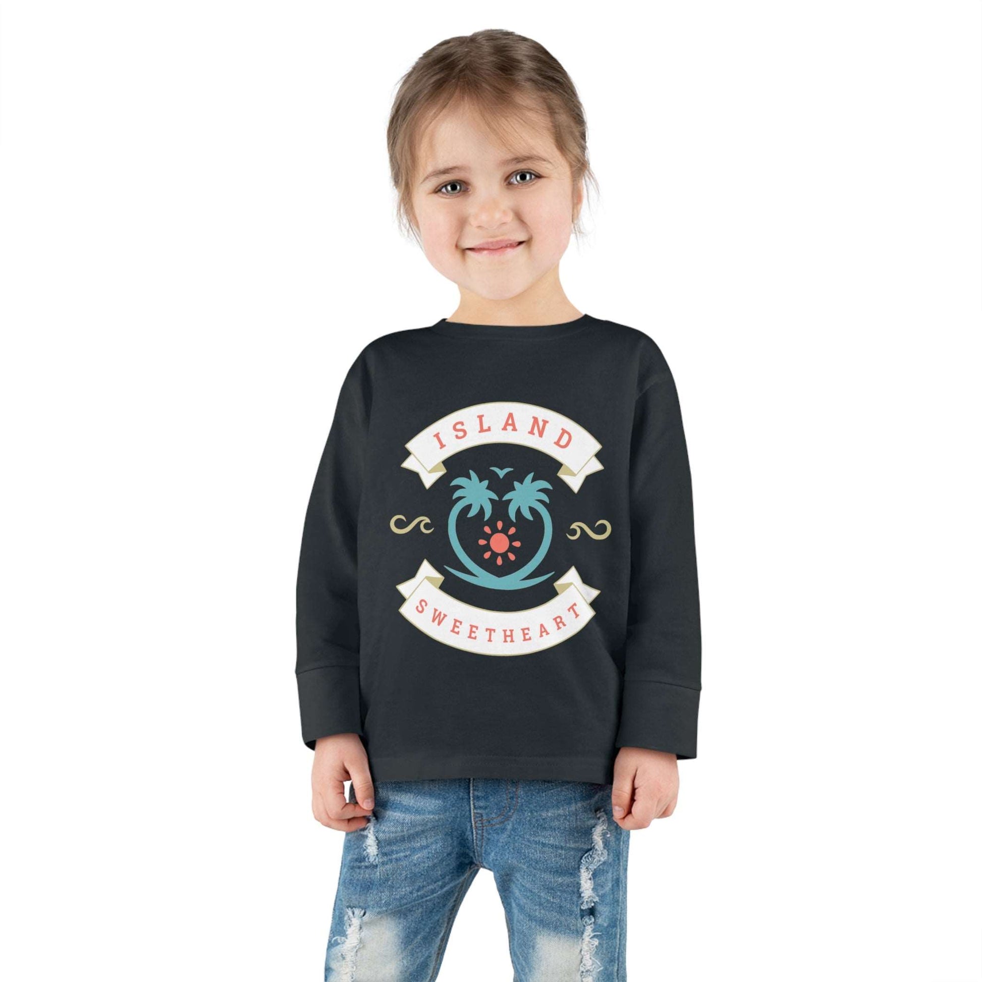 Island Sweetheart - Toddler Long Sleeve Tee