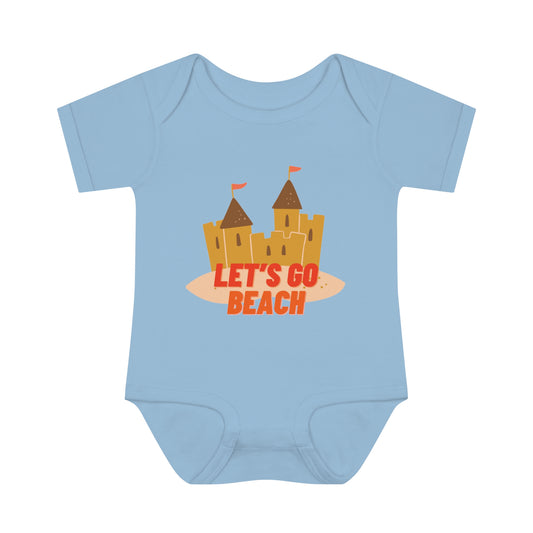 Let's Go Beach - Short Sleeve Bodysuit