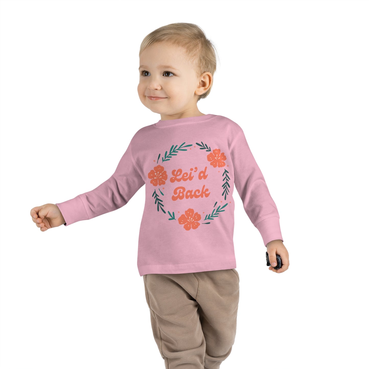 Lei'd Back - Toddler Long Sleeve Tee