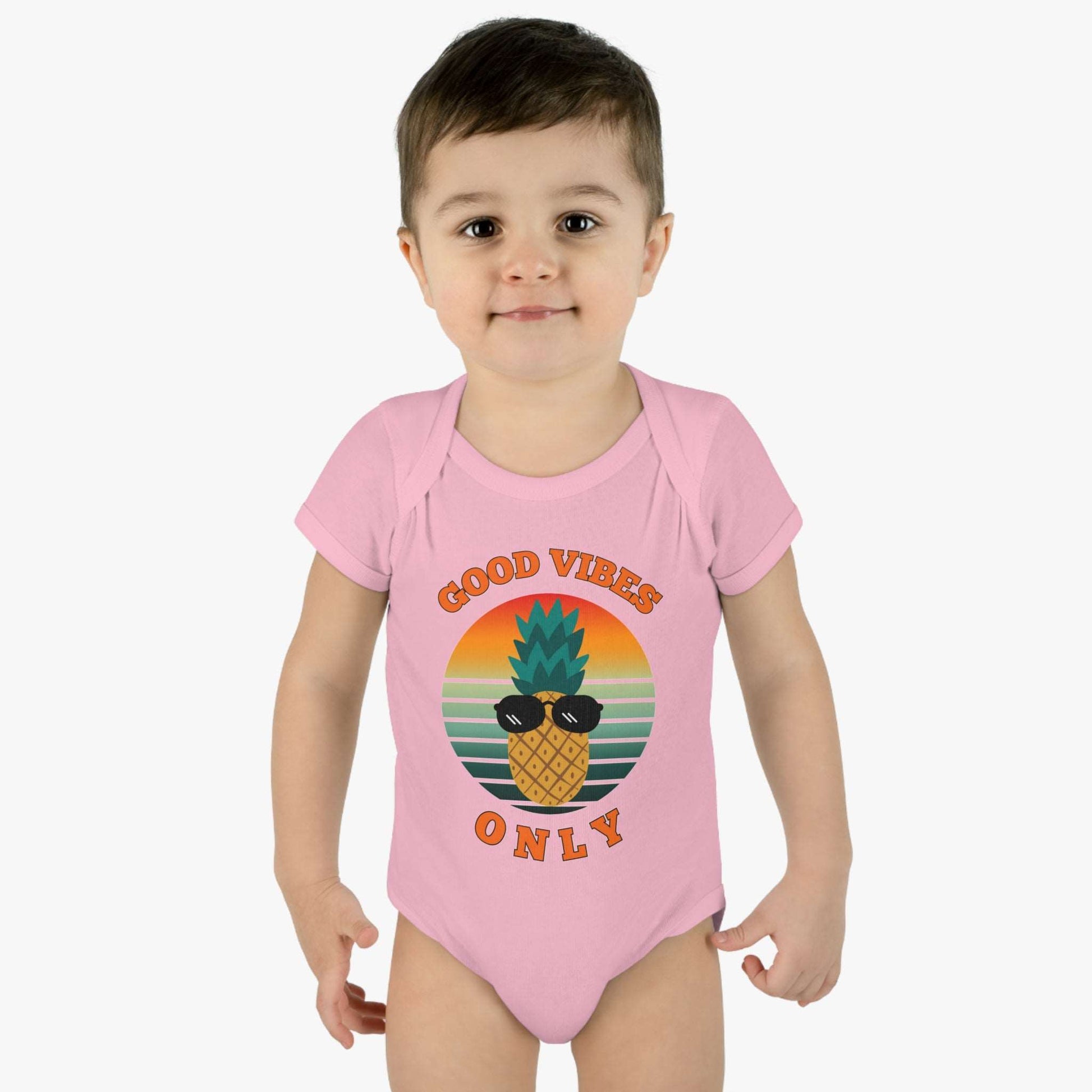 Good Vibes Only - Short Sleeve Bodysuit