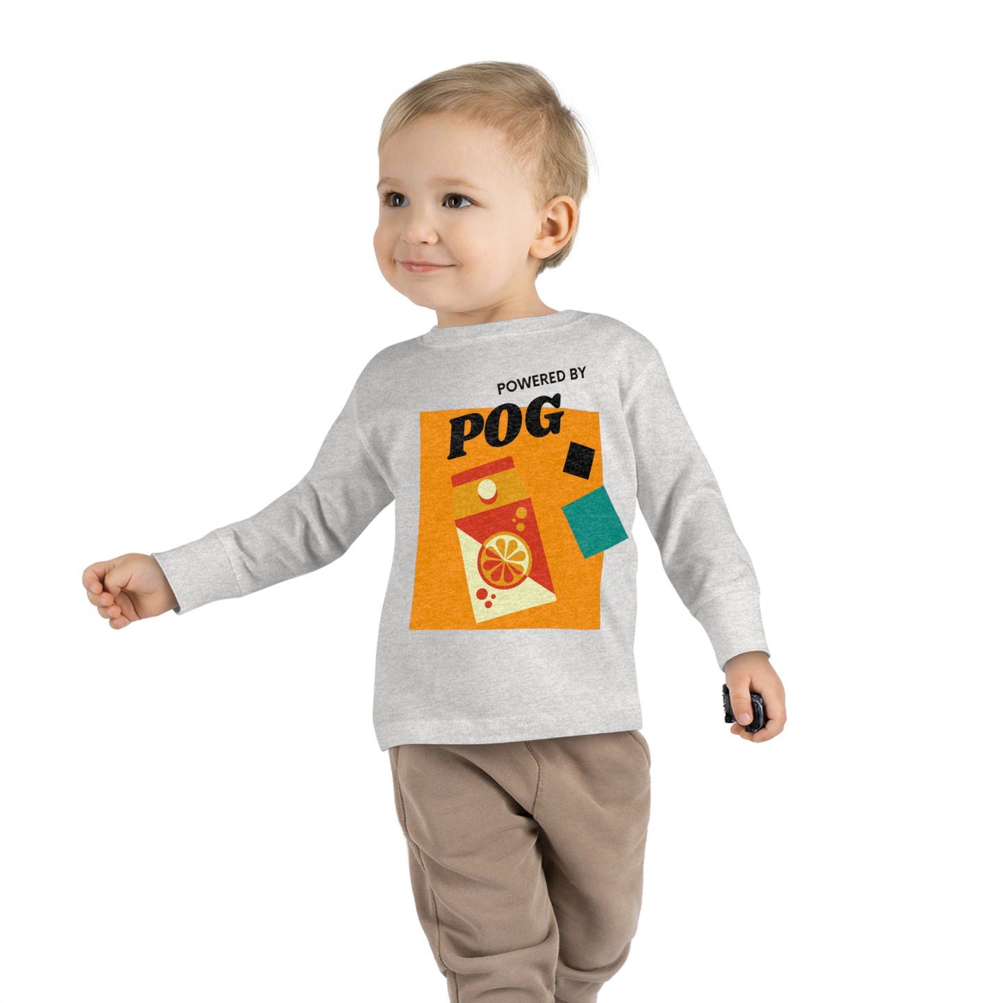 Powered By POG - Toddler Long Sleeve Tee