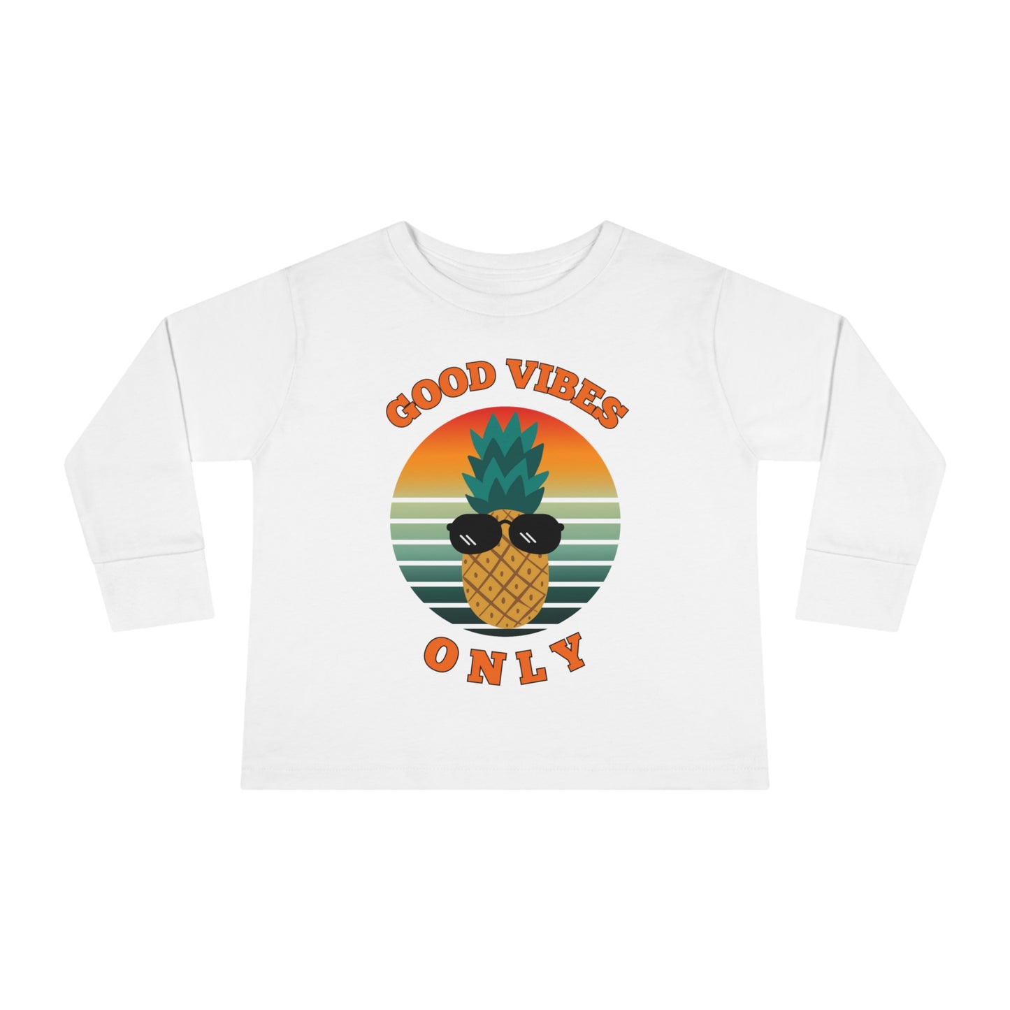 Good Vibes Only - Toddler Long Sleeve Tee