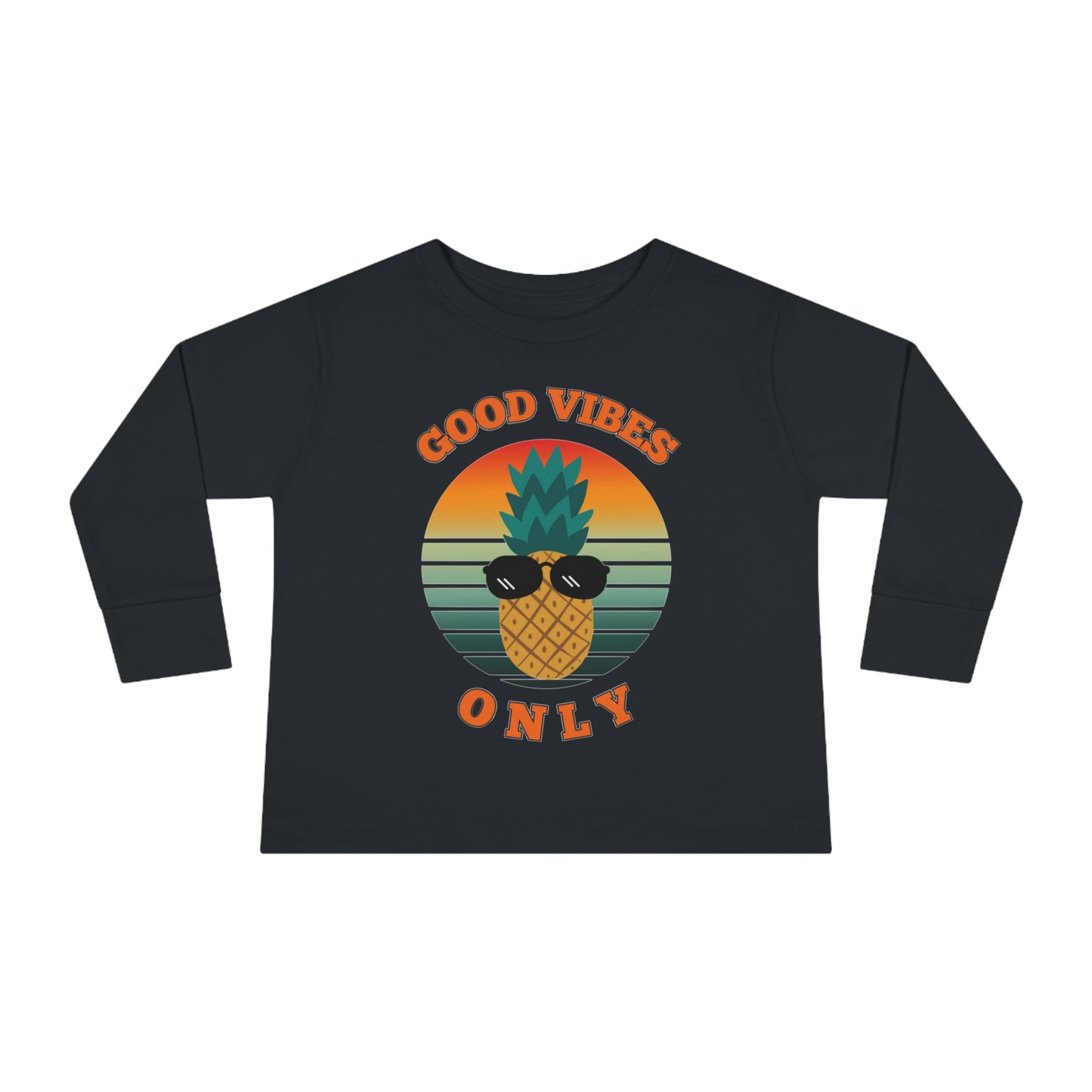 Good Vibes Only - Toddler Long Sleeve Tee