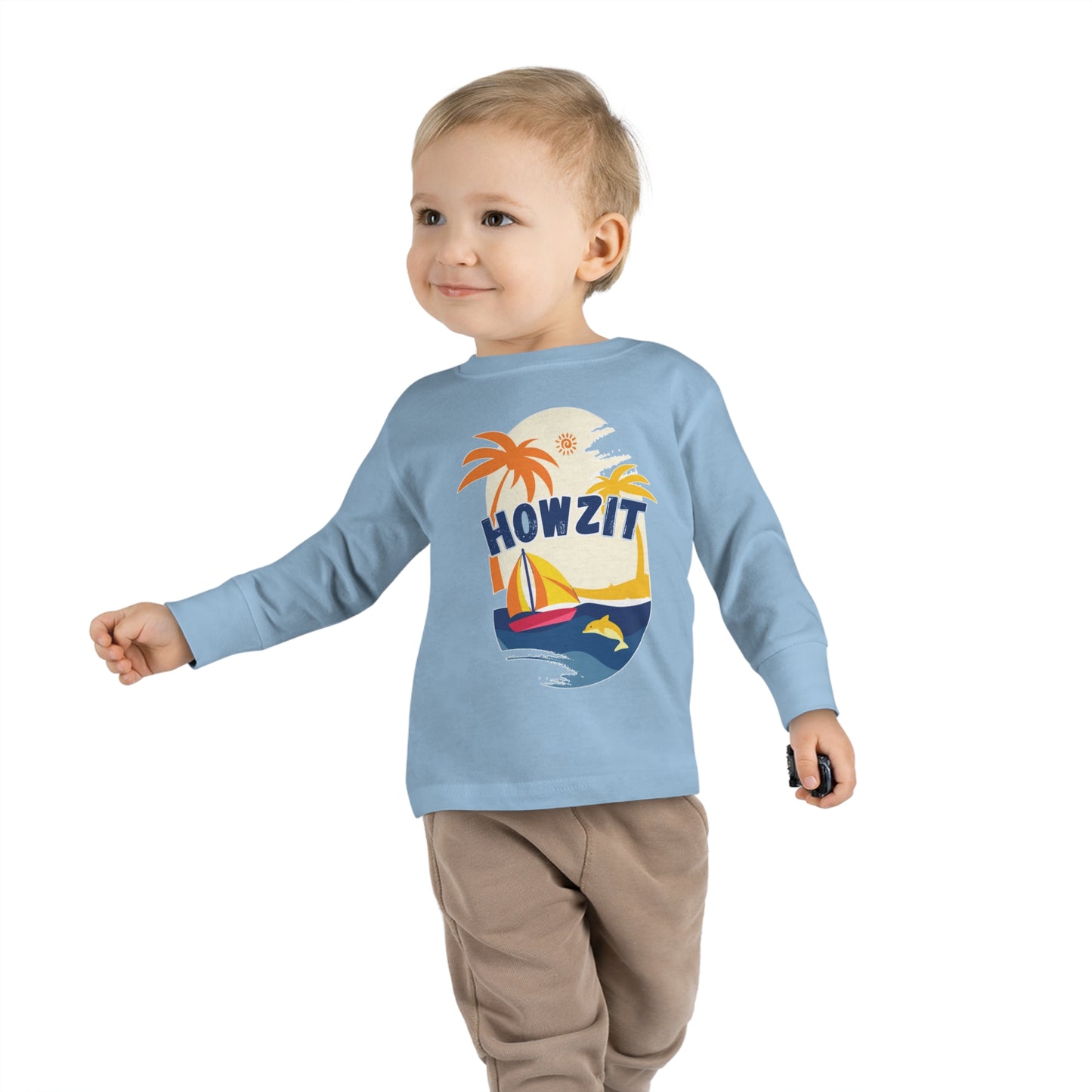 Howzit - Toddler Long Sleeve Tee