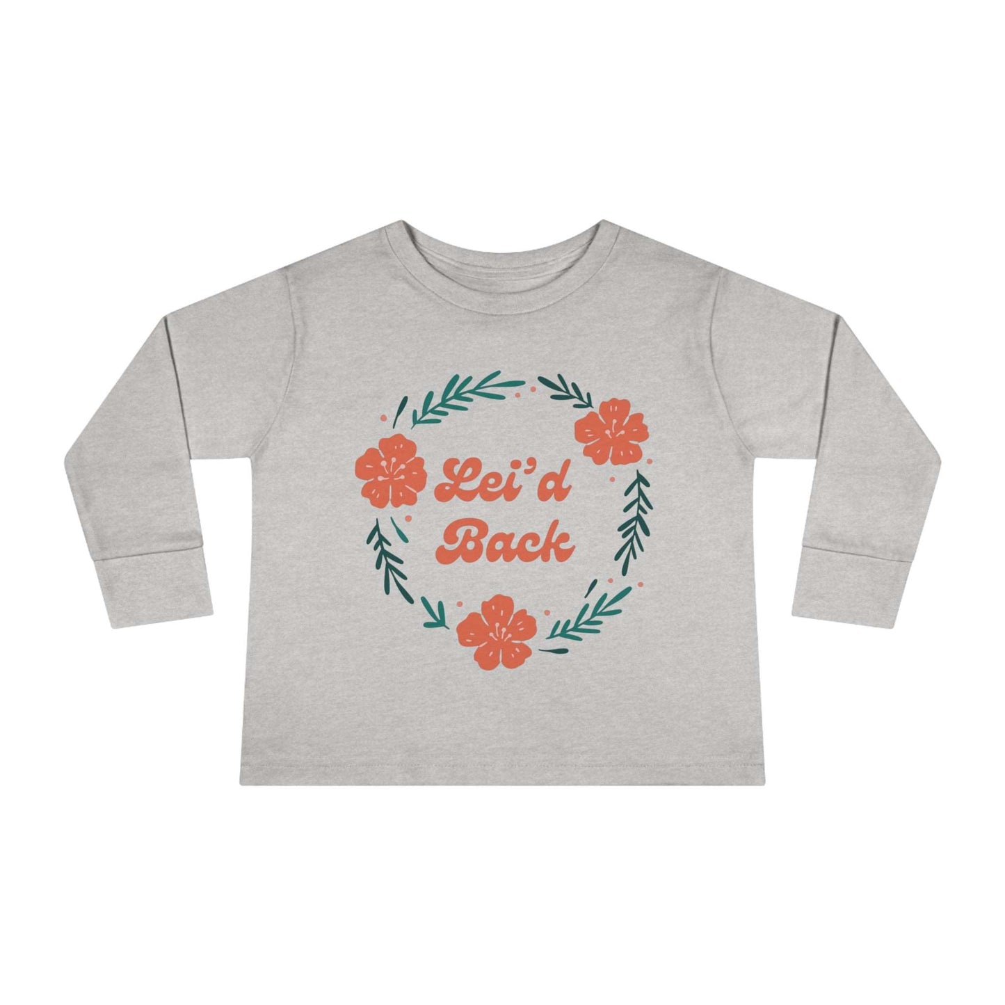 Lei'd Back - Toddler Long Sleeve Tee