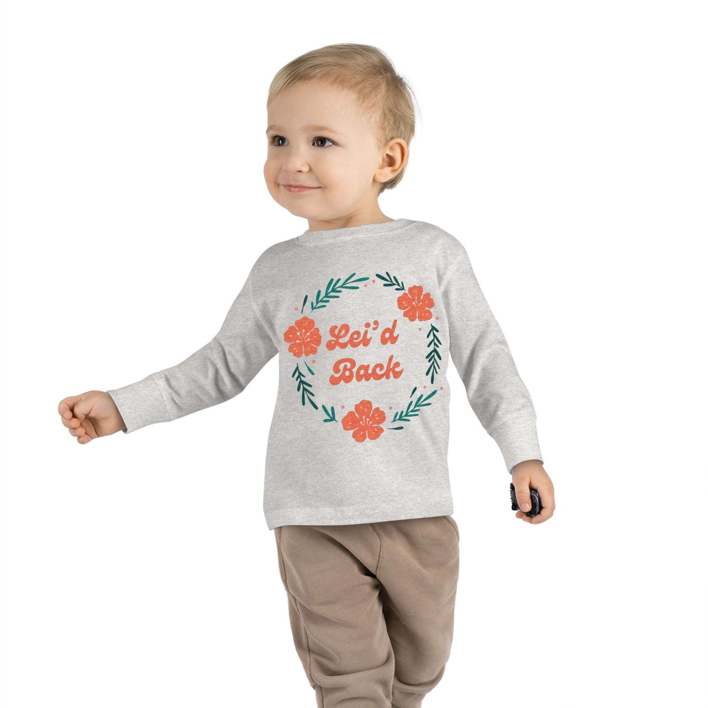 Lei'd Back - Toddler Long Sleeve Tee