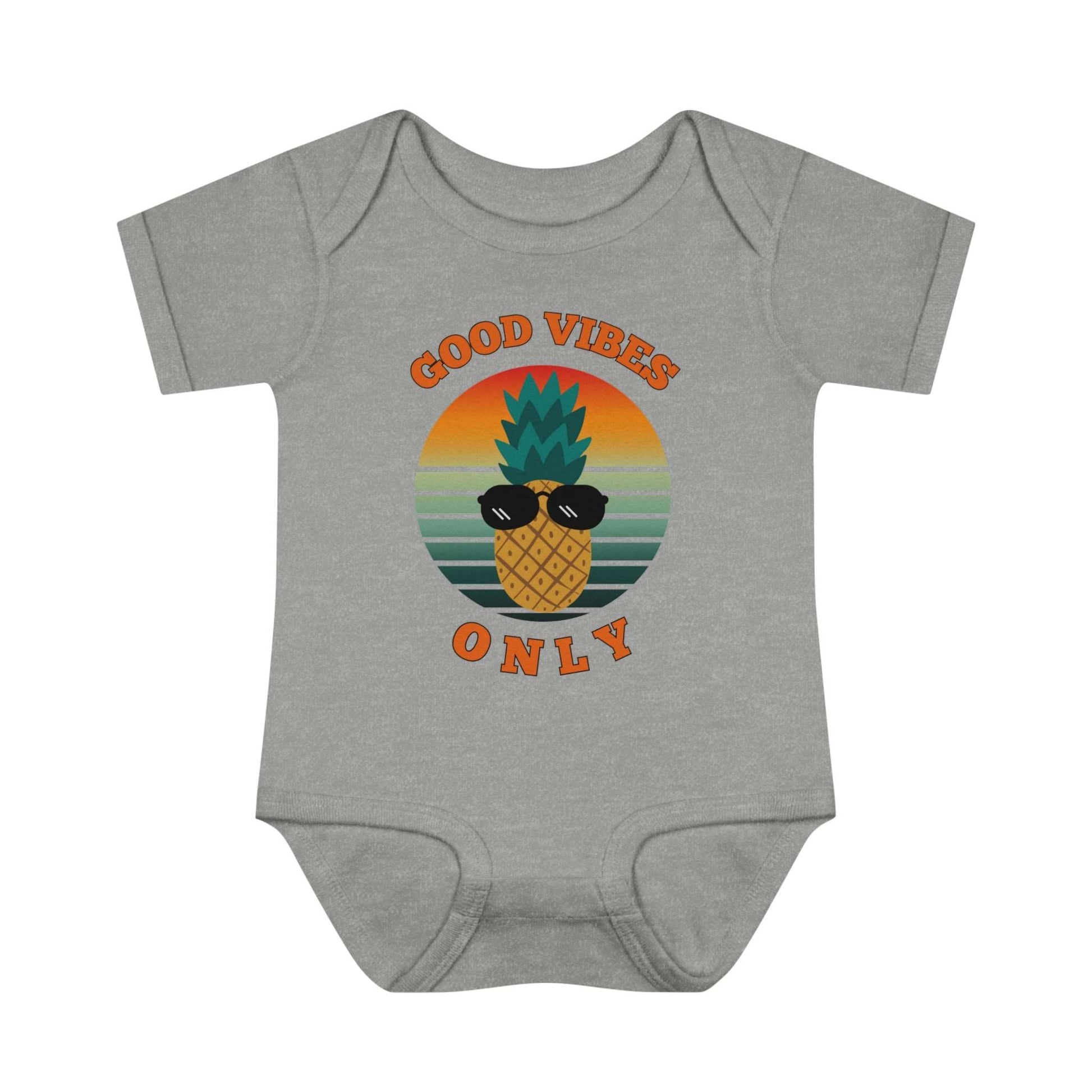 Good Vibes Only - Short Sleeve Bodysuit