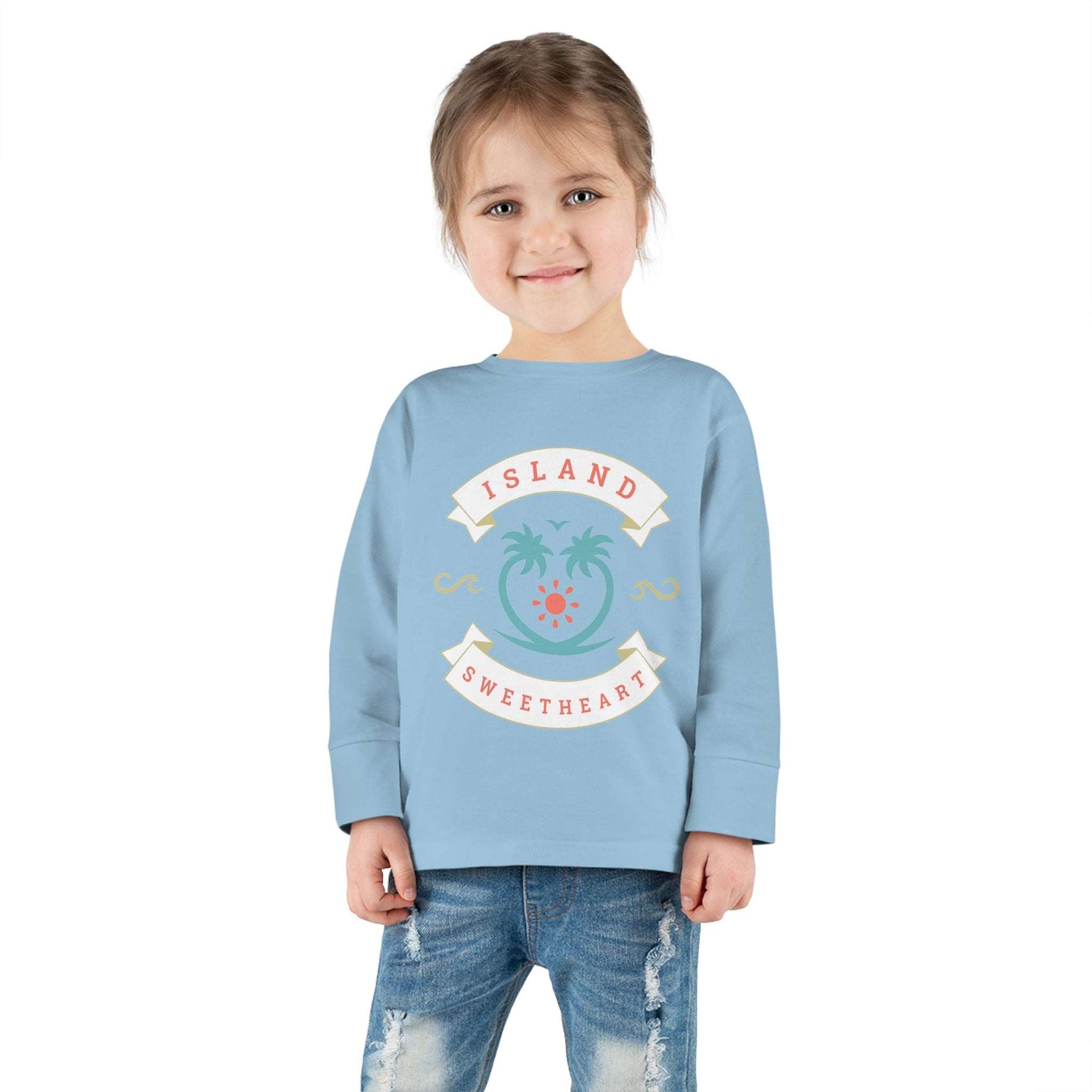 Island Sweetheart - Toddler Long Sleeve Tee