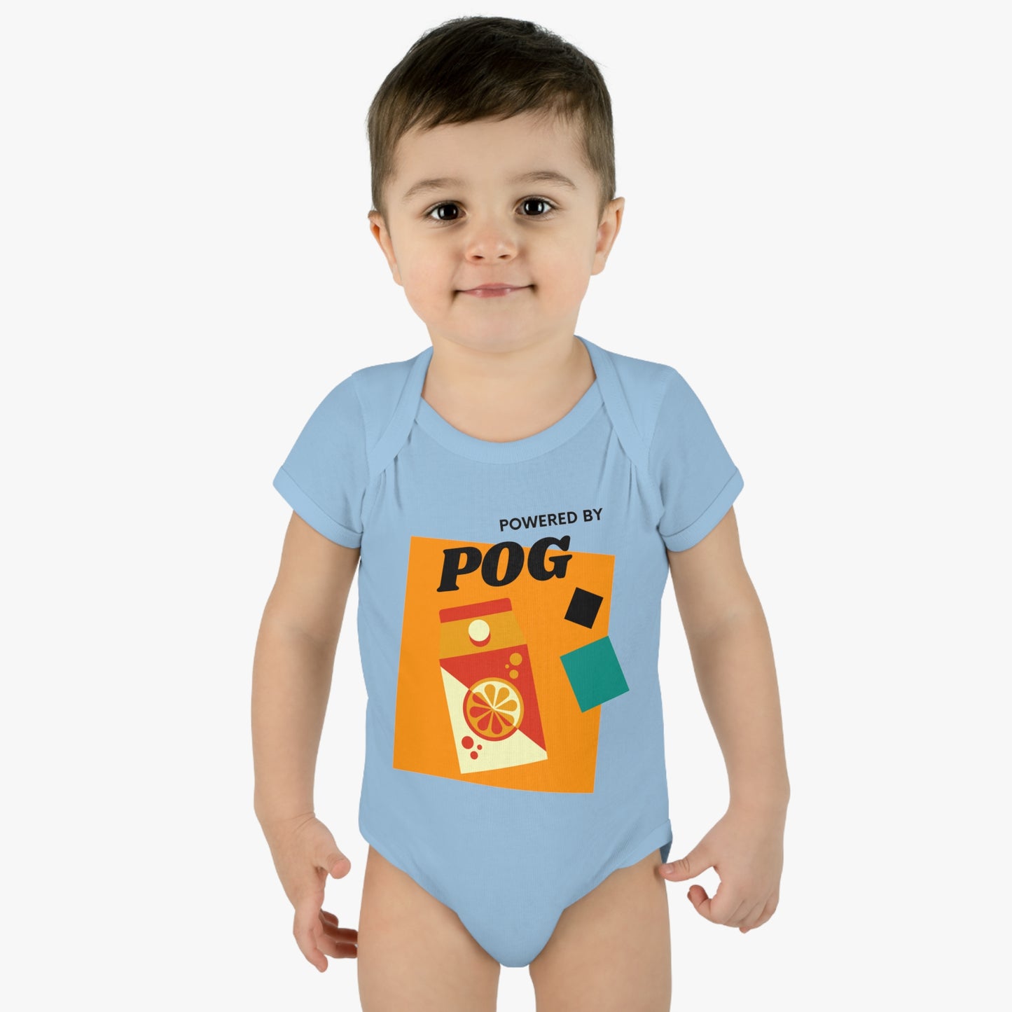 Powered By POG - Short Sleeve Bodysuit