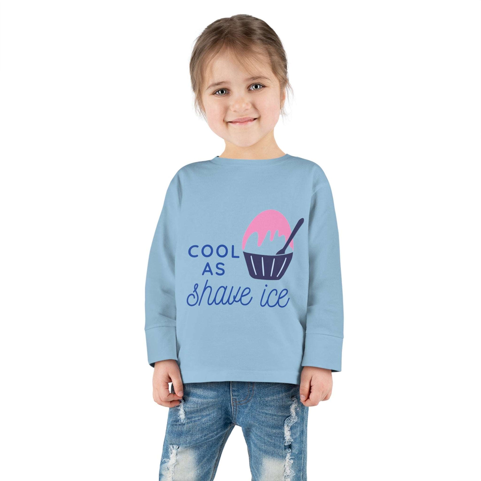 Cool As Shave Ice - Toddler Long Sleeve Tee