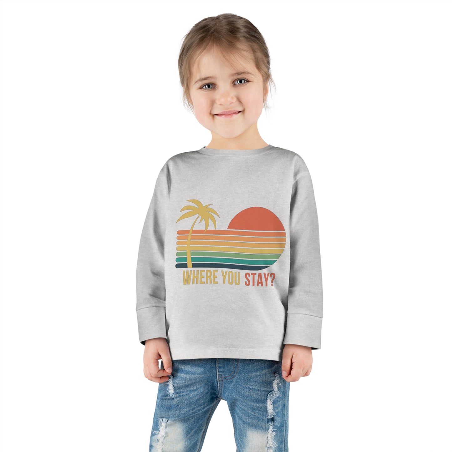 Where You Stay - Toddler Long Sleeve Tee