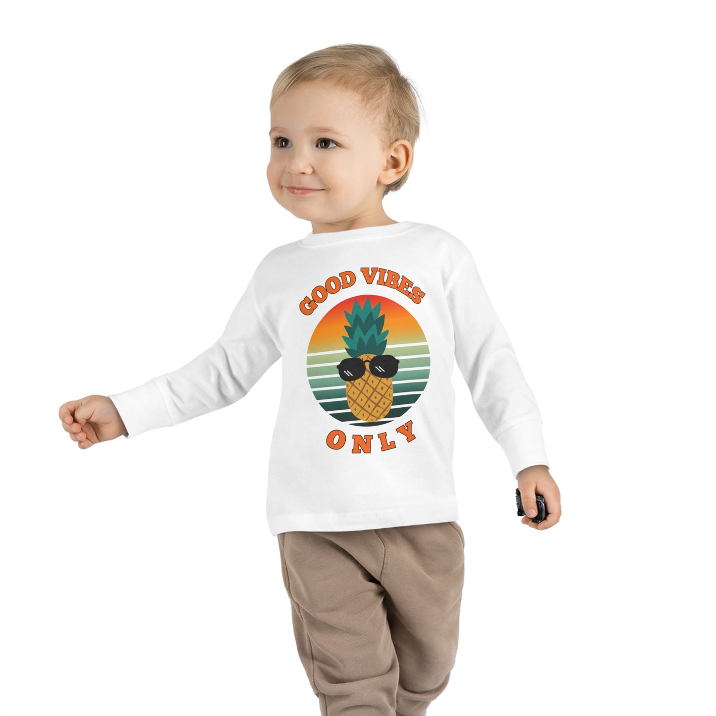 Good Vibes Only - Toddler Long Sleeve Tee