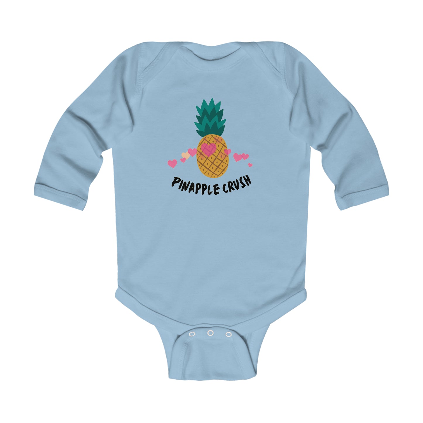 Pineapple Crush - Long Sleeve Bodysuit