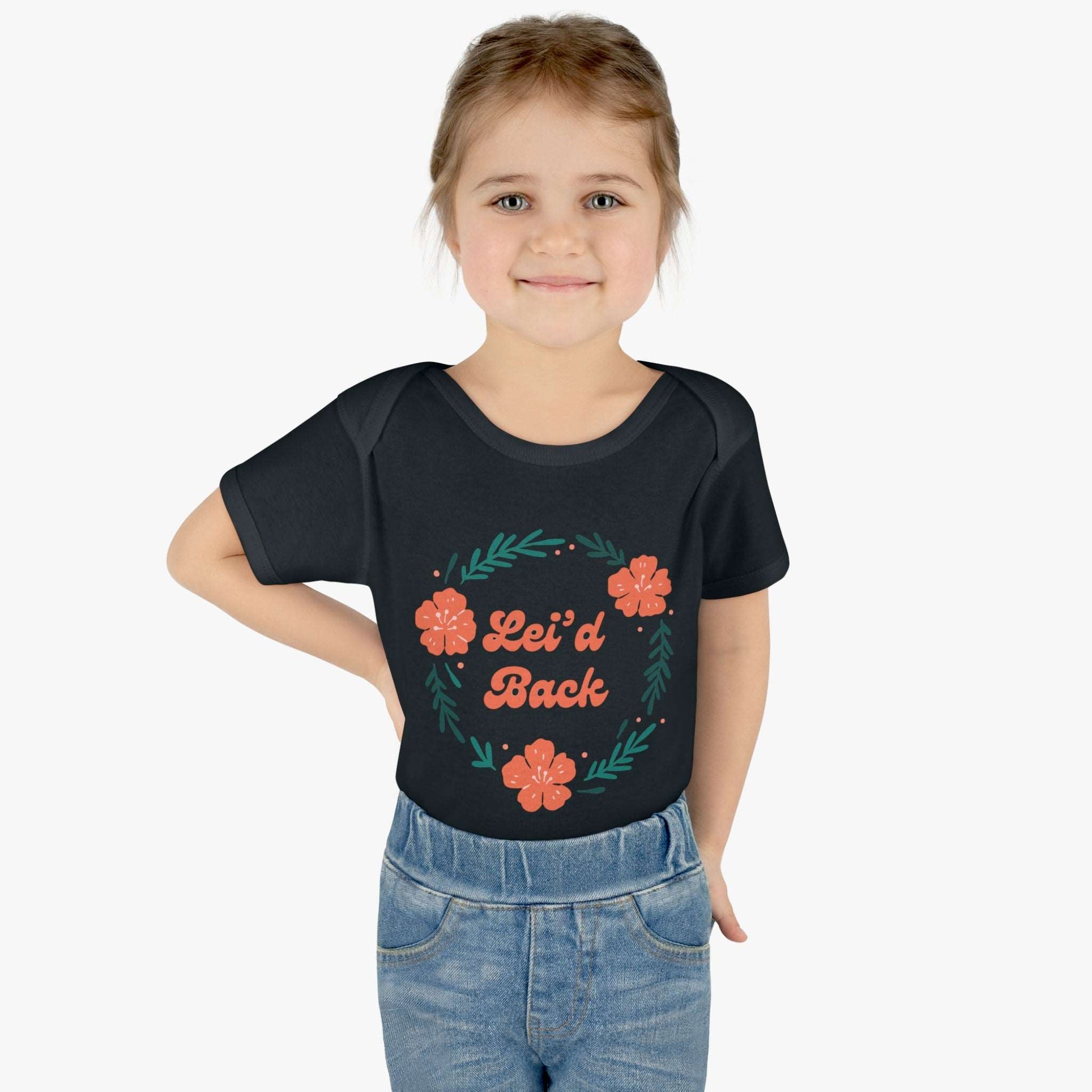 Lei'd Back - Short Sleeve Bodysuit