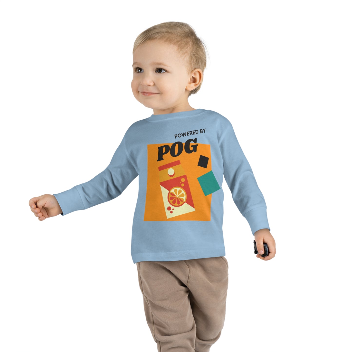 Powered By POG - Toddler Long Sleeve Tee