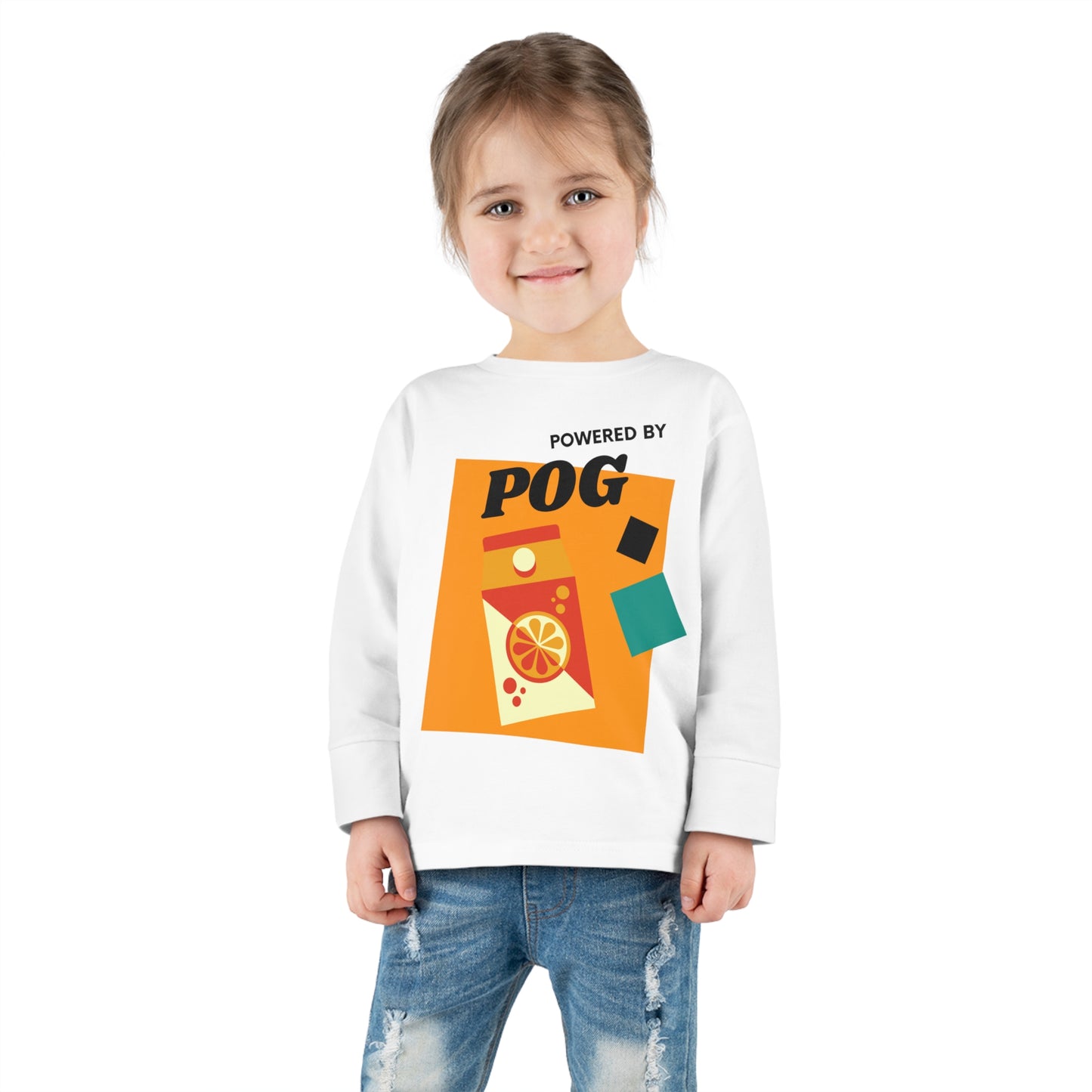 Powered By POG - Toddler Long Sleeve Tee