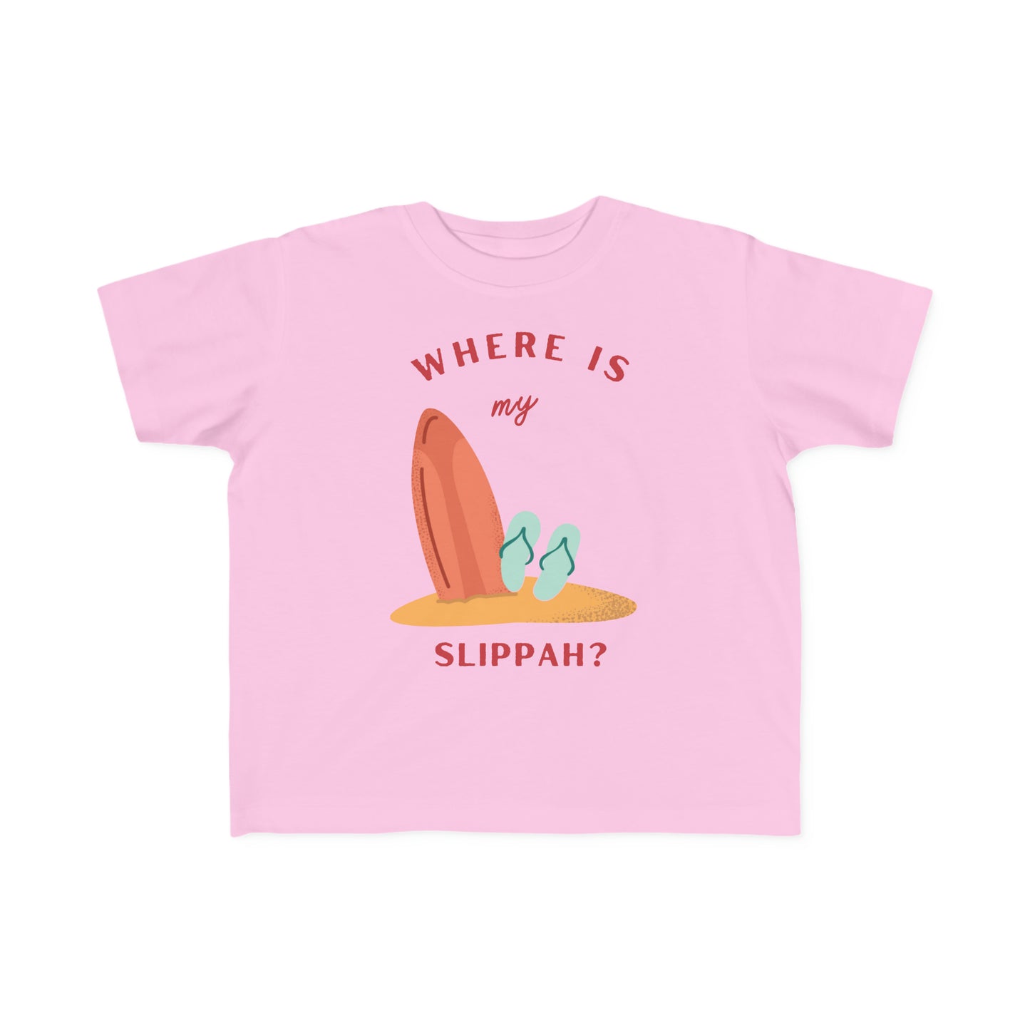 Where Is My Slippah? - Toddler Tee