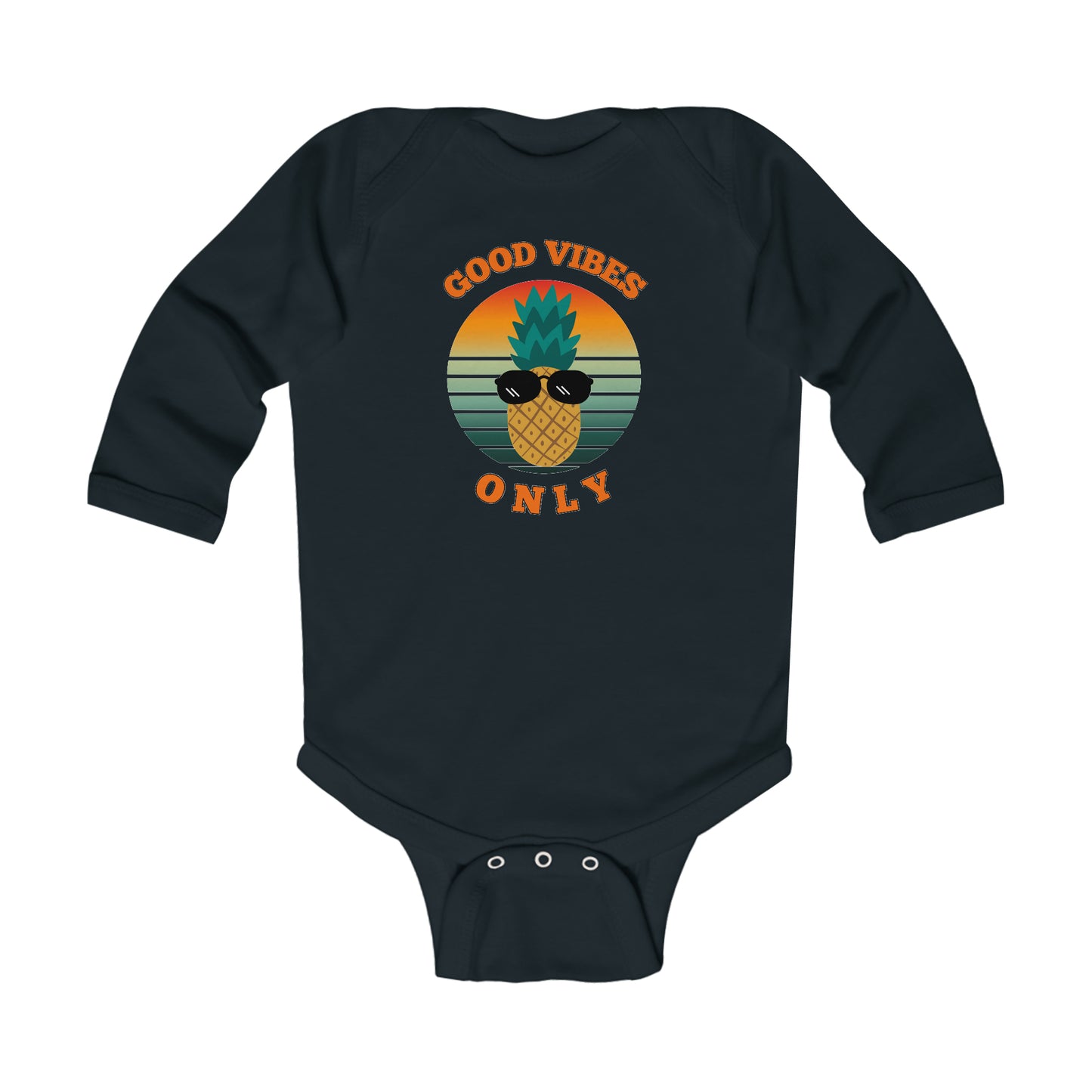 Good Vibes Only - Long Sleeve Bodysuit