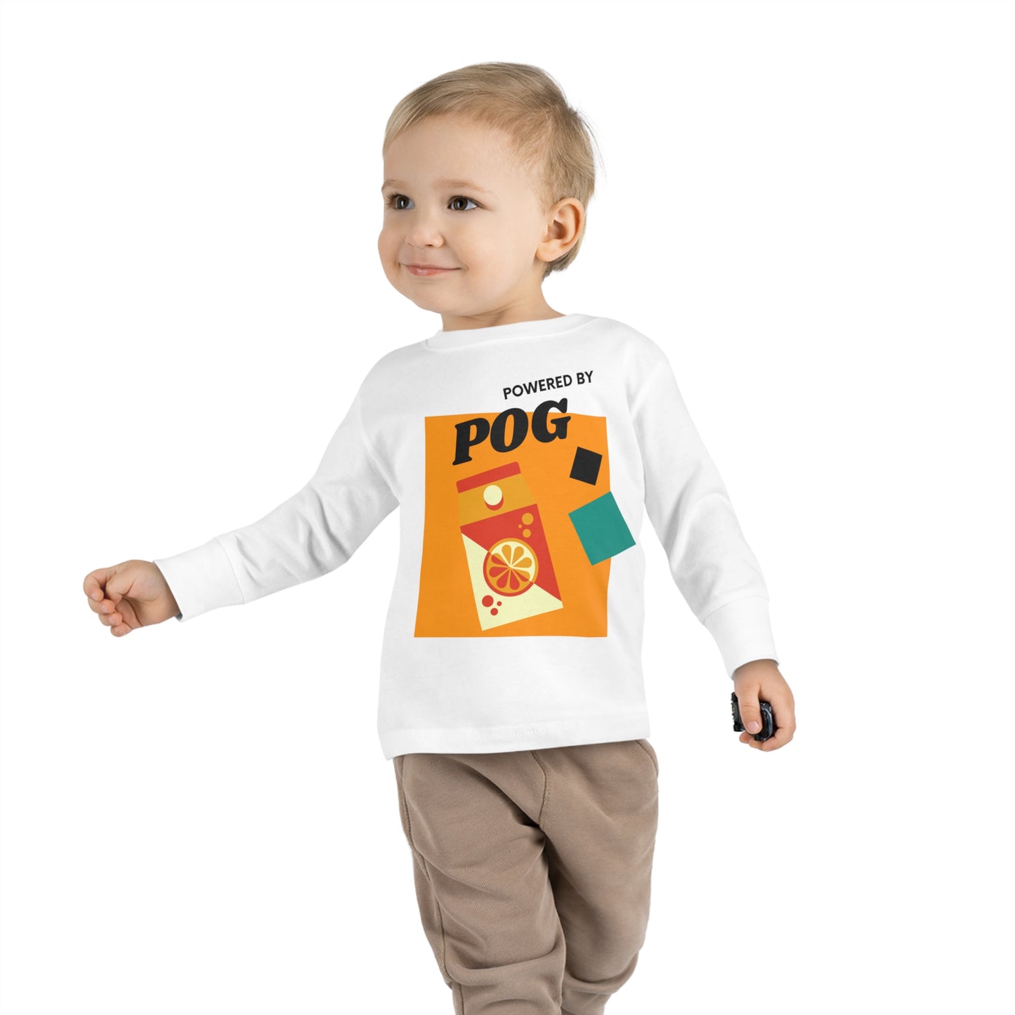 Powered By POG - Toddler Long Sleeve Tee