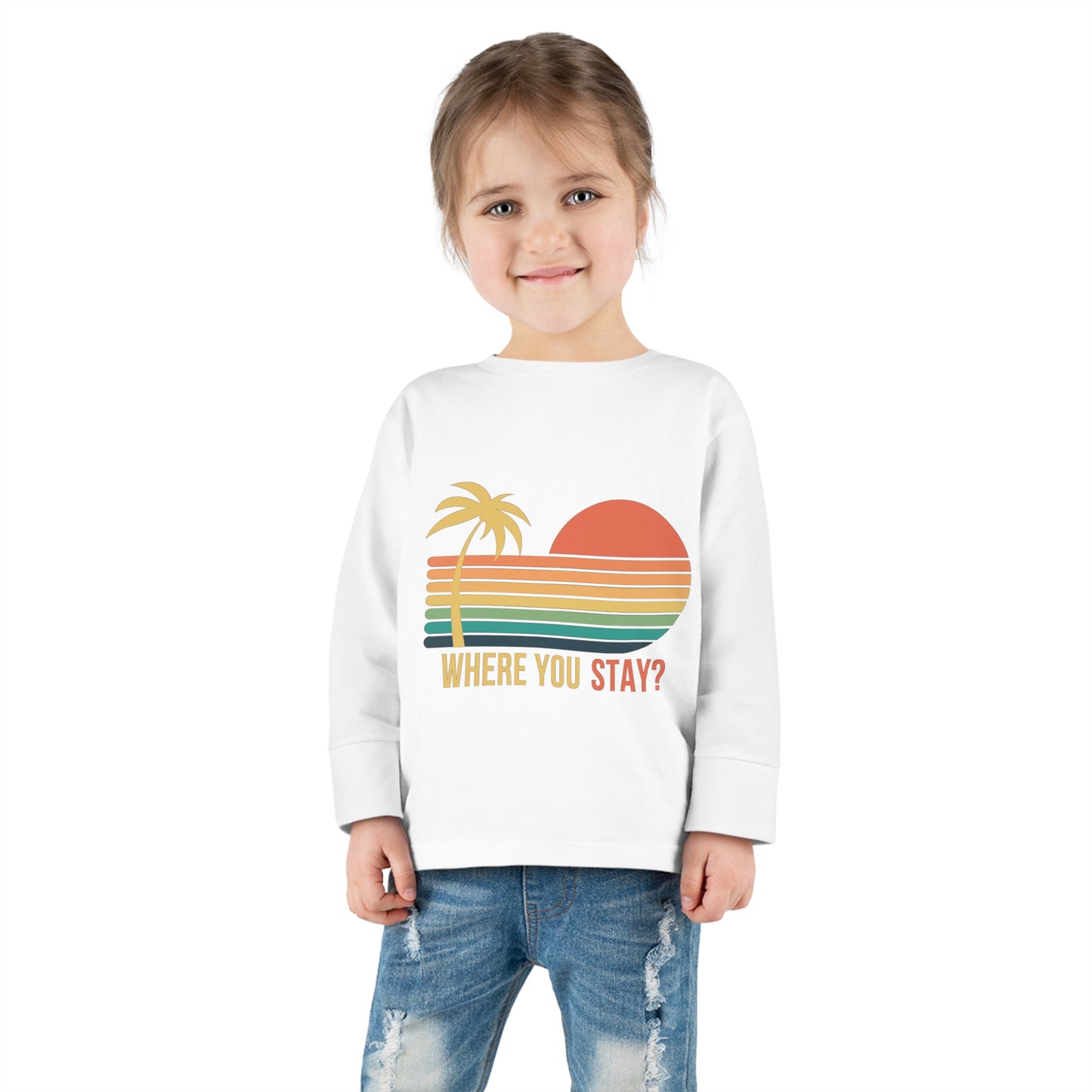 Where You Stay - Toddler Long Sleeve Tee