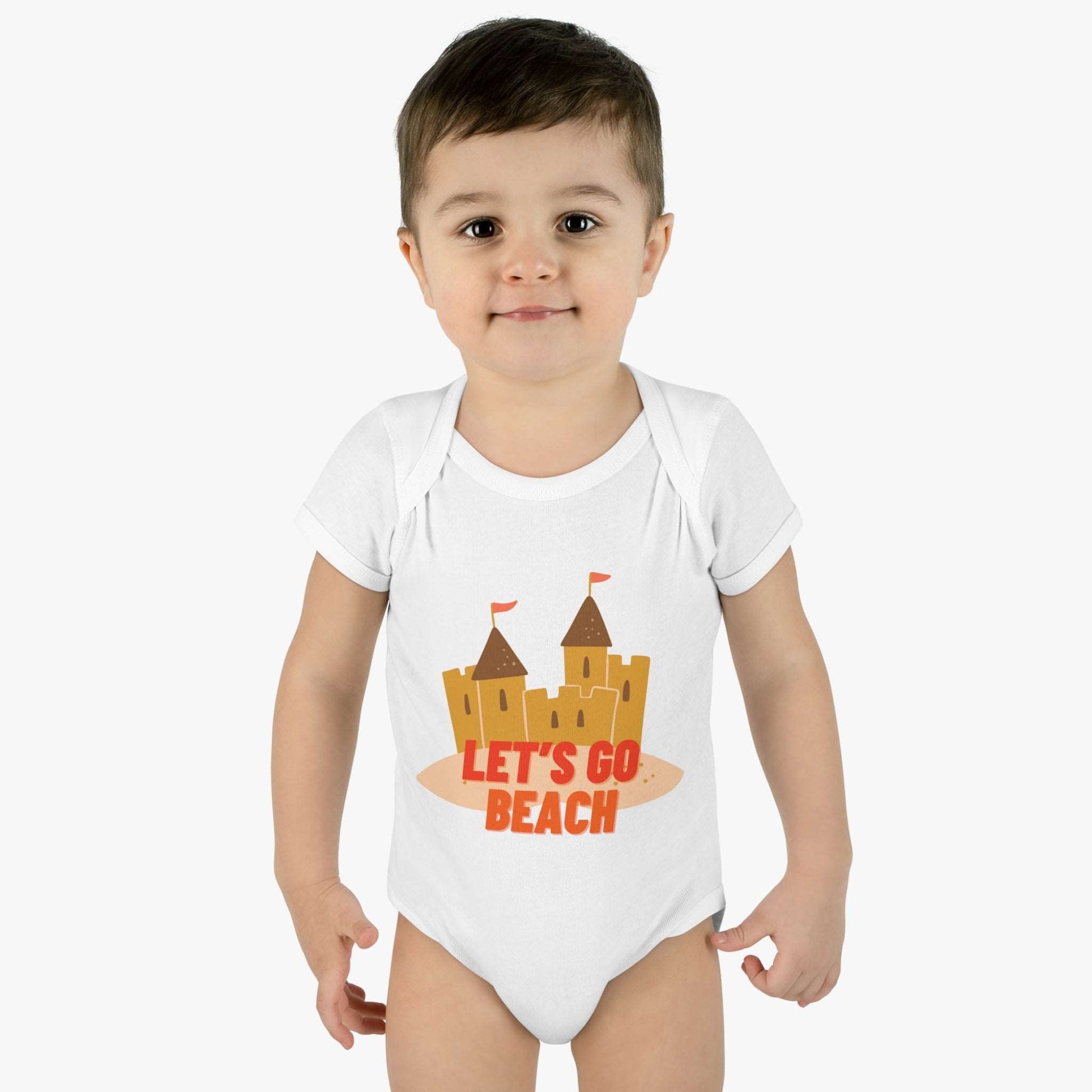 Let's Go Beach - Short Sleeve Bodysuit