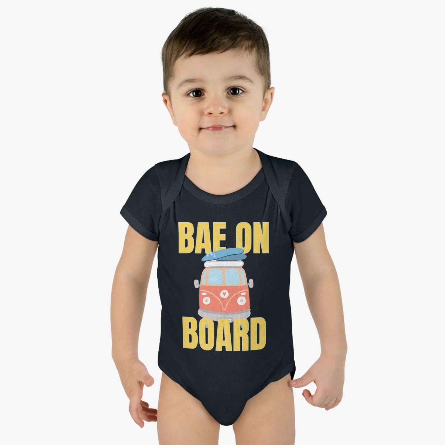 Bae On Board - Short Sleeve Bodysuit