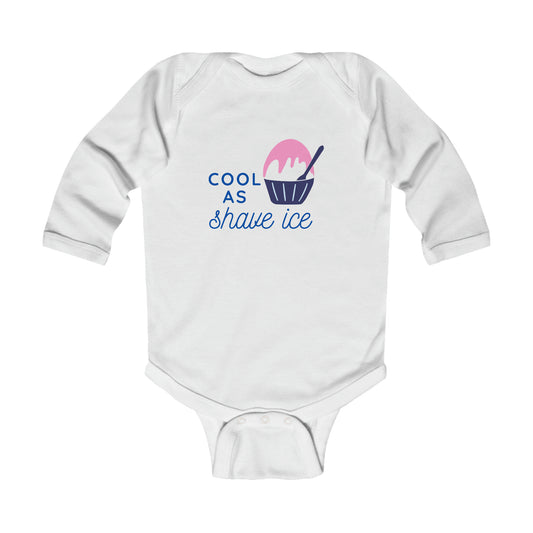 Cool As Shave Ice - Long Sleeve Bodysuit