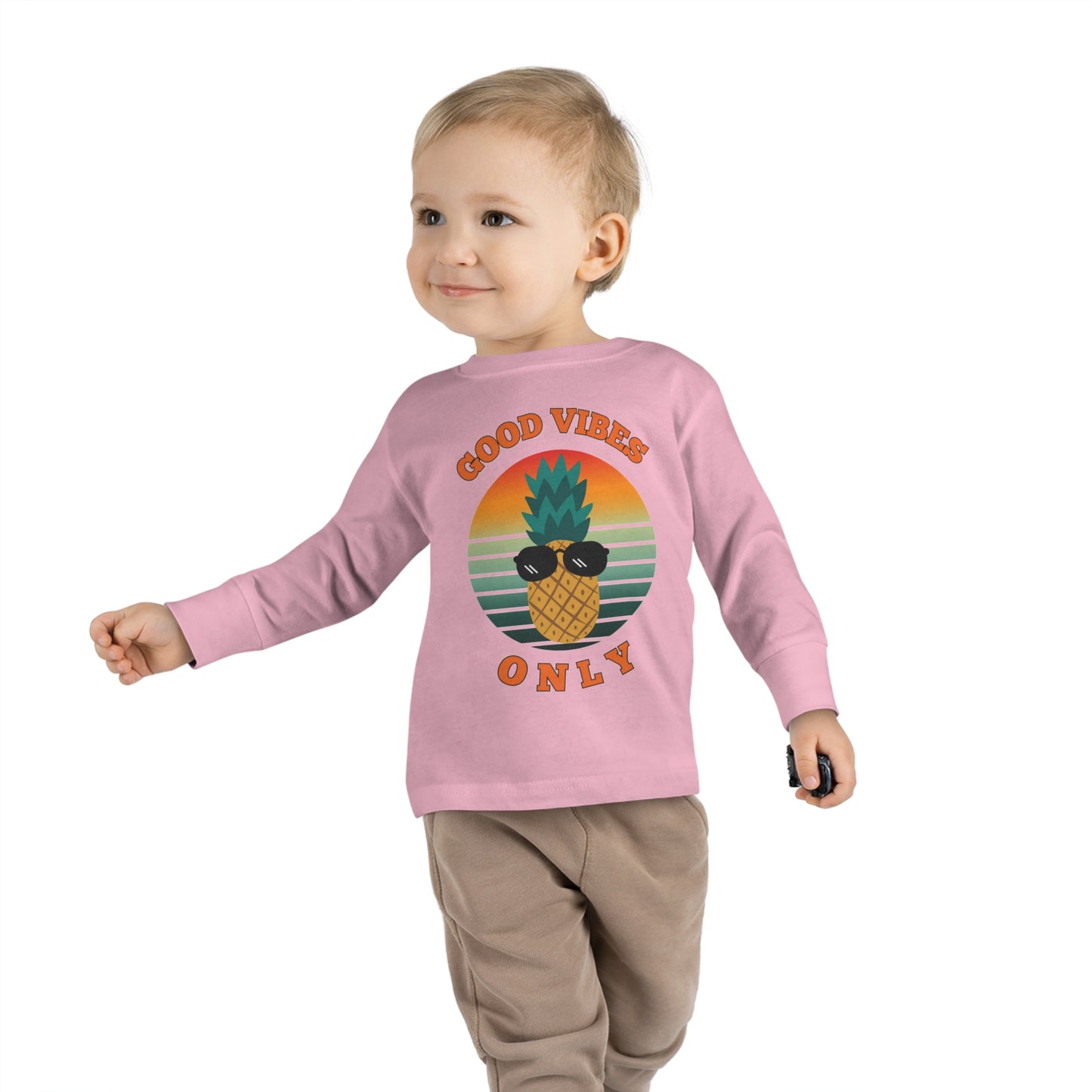 Good Vibes Only - Toddler Long Sleeve Tee